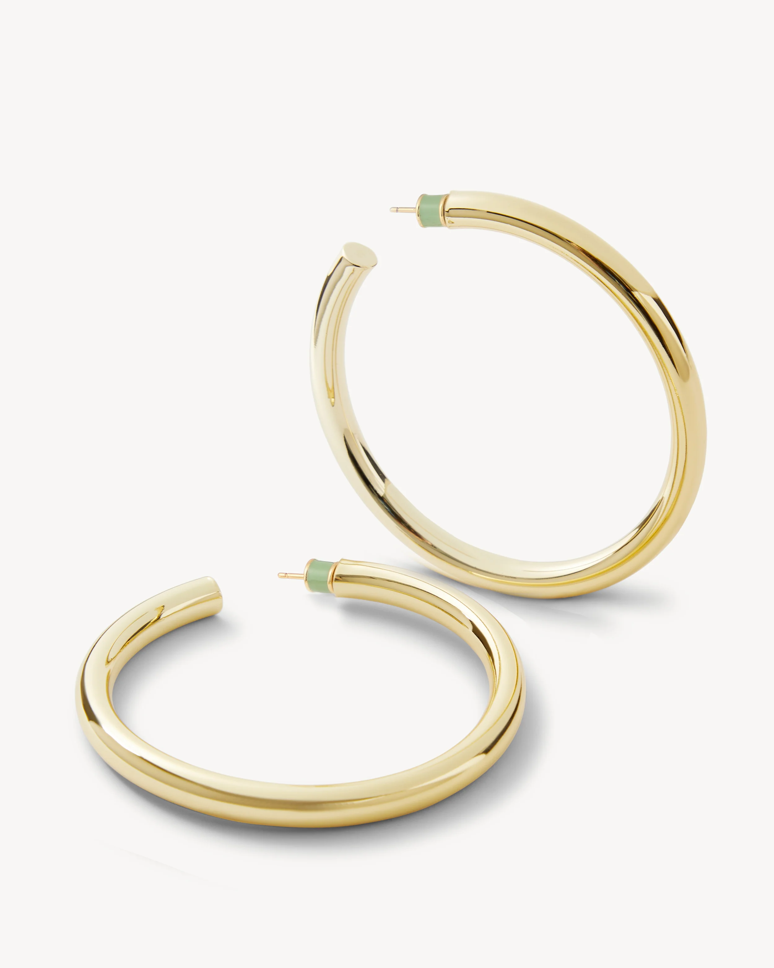 2.5" Perfect Hoops in Gold - Image 3