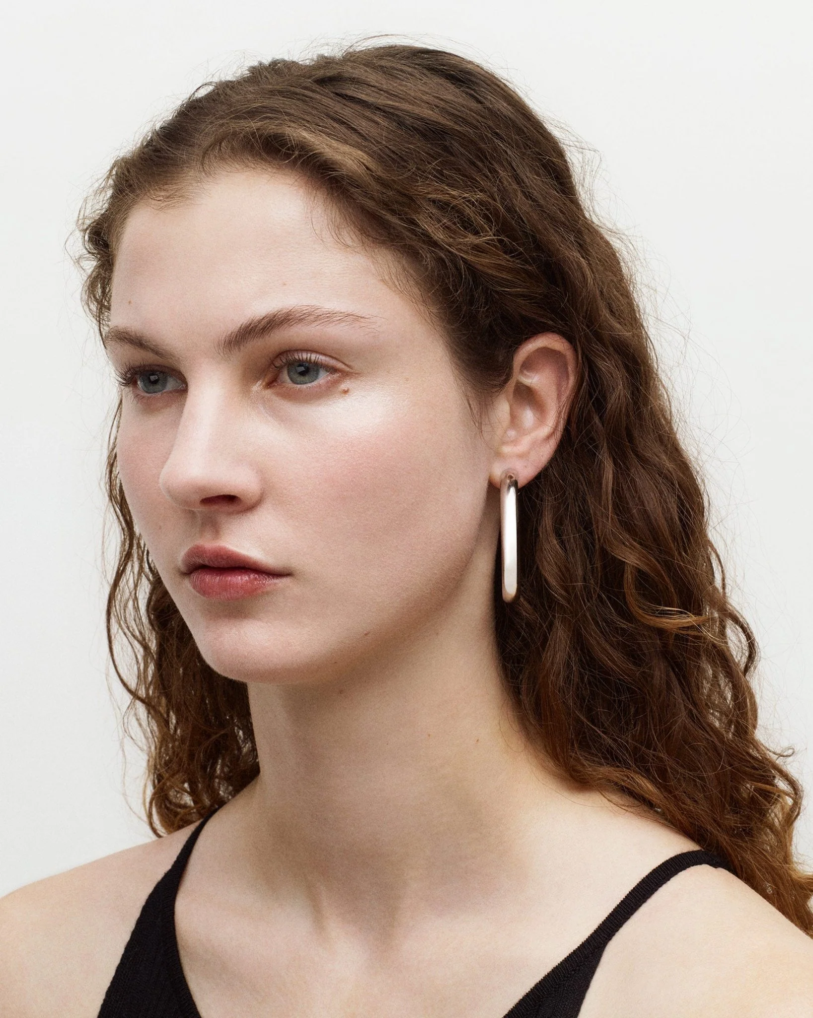 2" Perfect Hoops in Gold - Image 4
