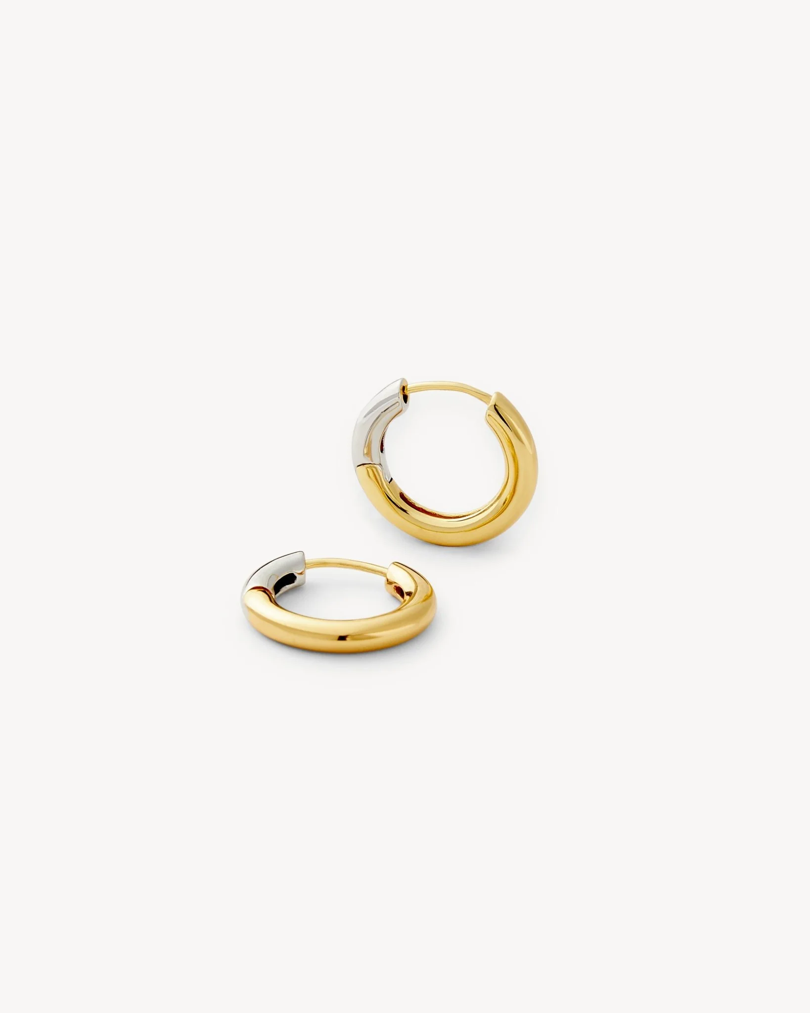 Petite Hoops in 3/4 Gold - Image 3
