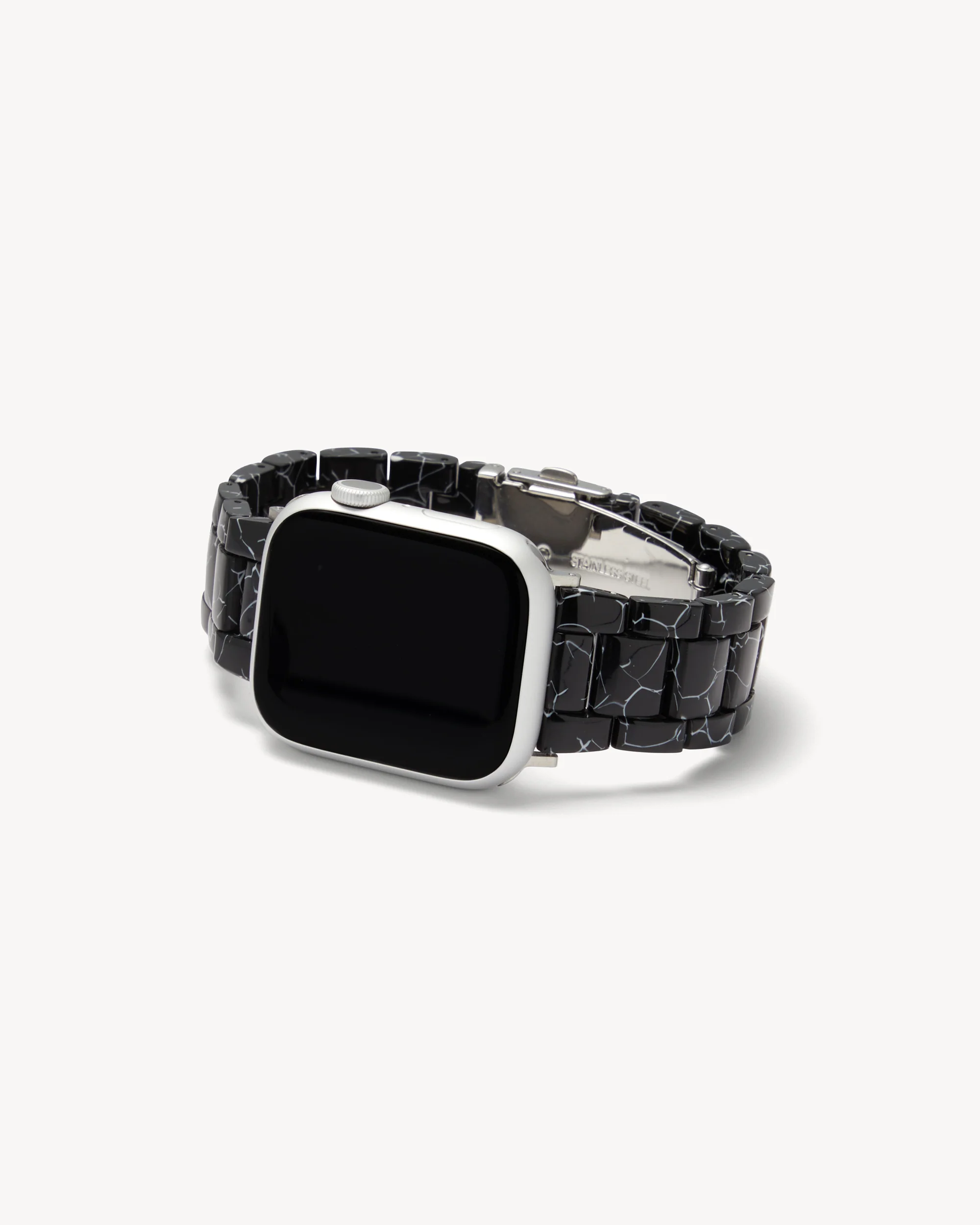 Apple Watch Band in Black Marble - Image 4