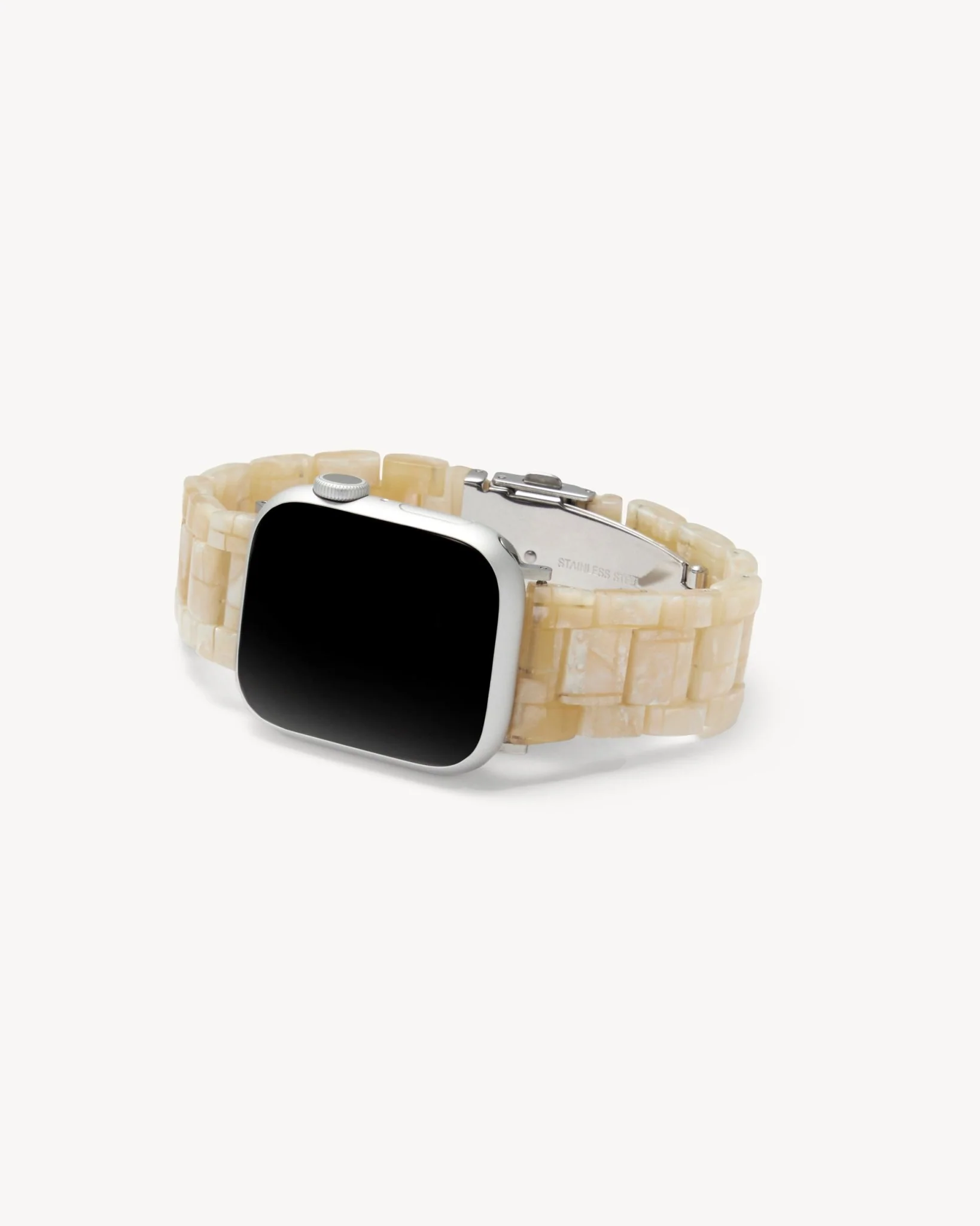 Apple Watch Band in Sea Shell Checker - Image 4