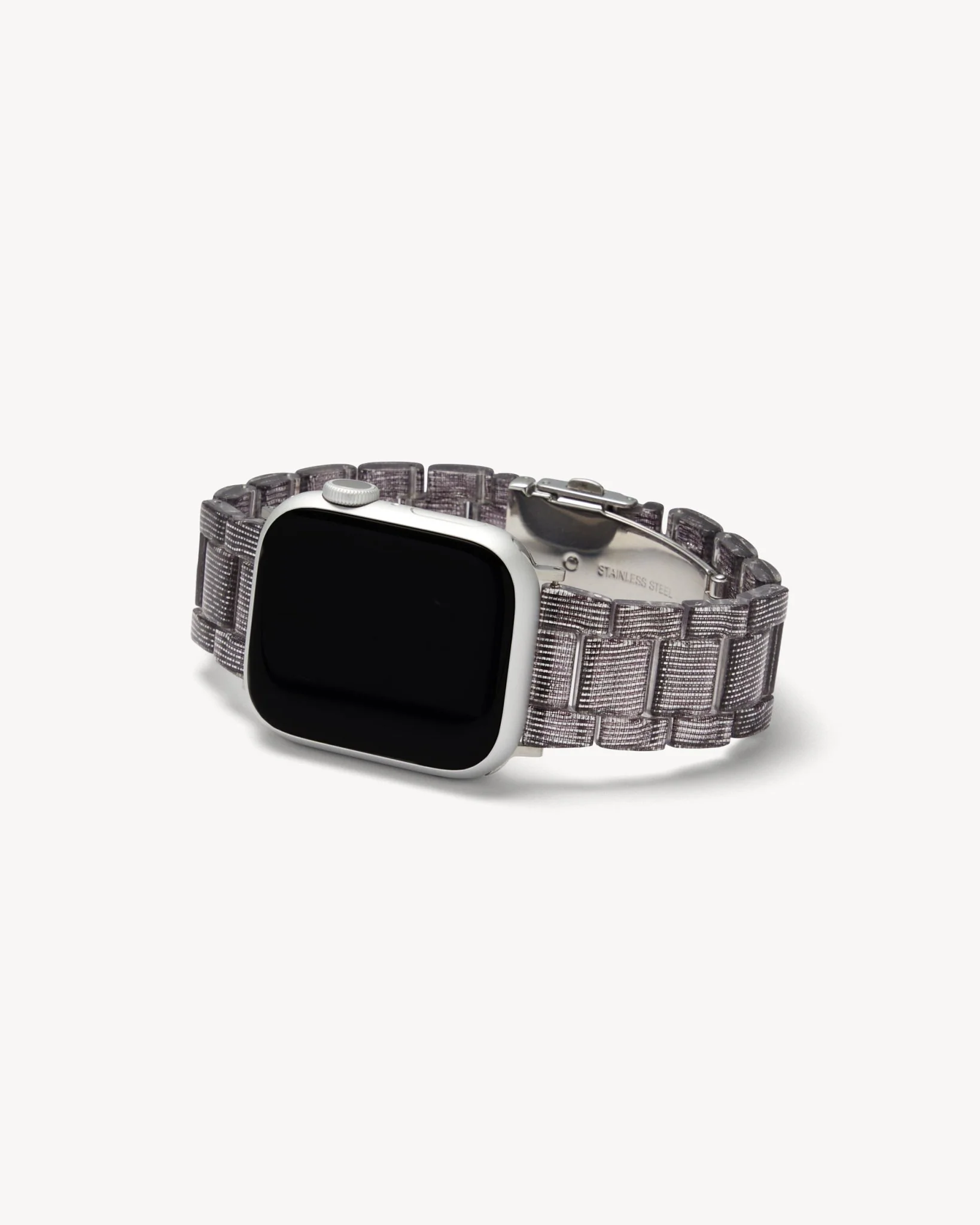 Apple Watch Band in Silver Stripe - Image 4