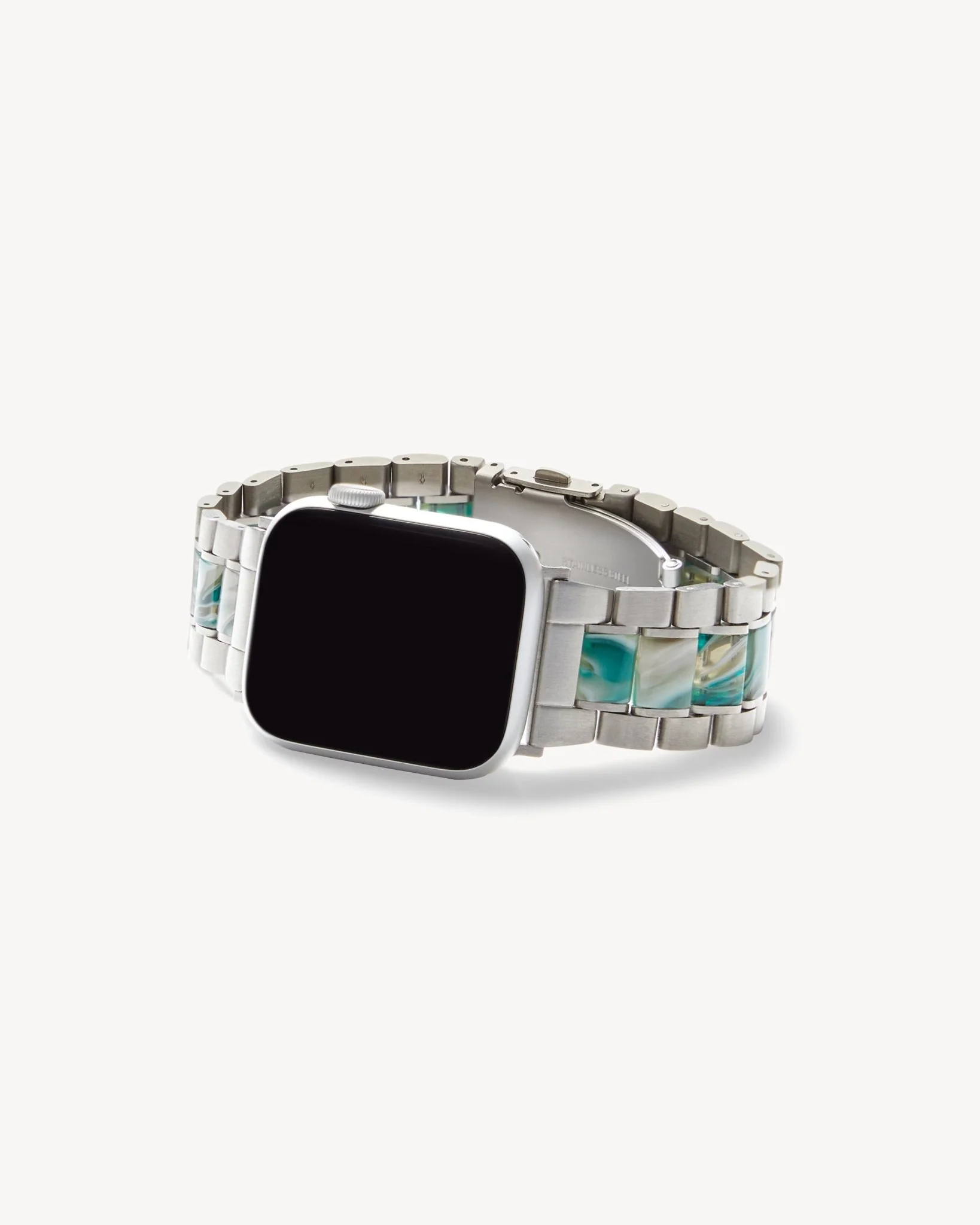 Boyfriend Apple Watch Band in Stromanthe - Image 2