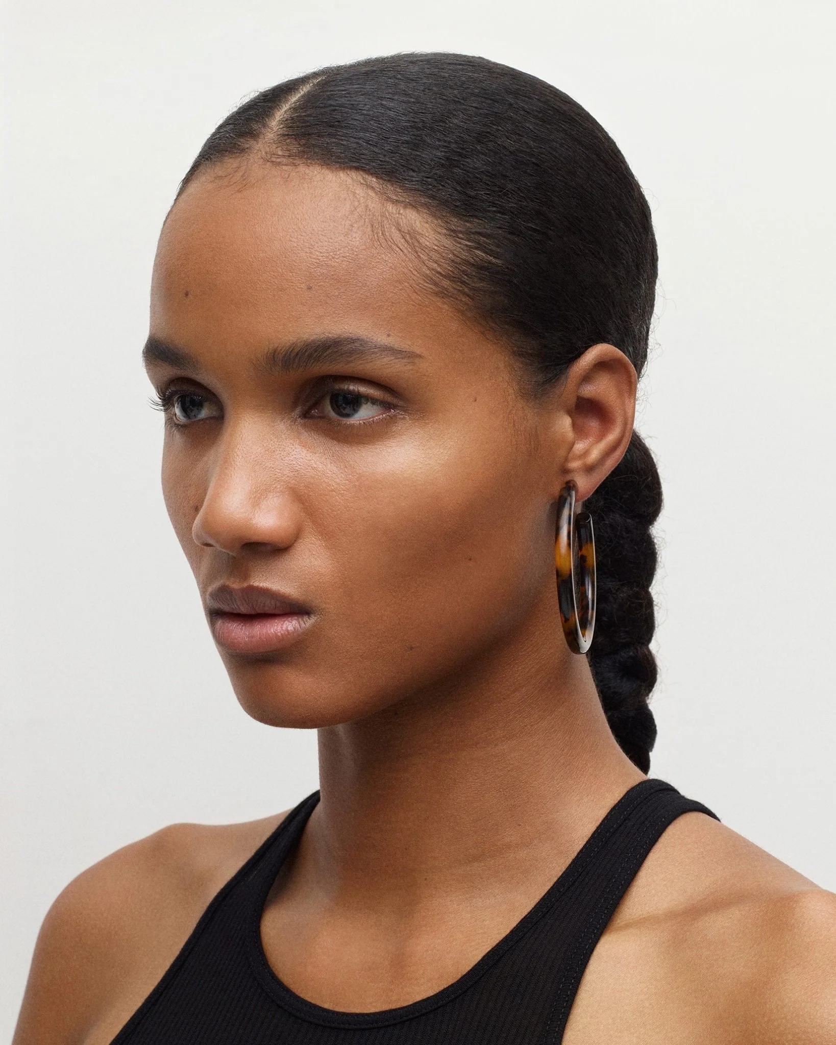 Bold Hoops in Classic Tortoise - Image 2