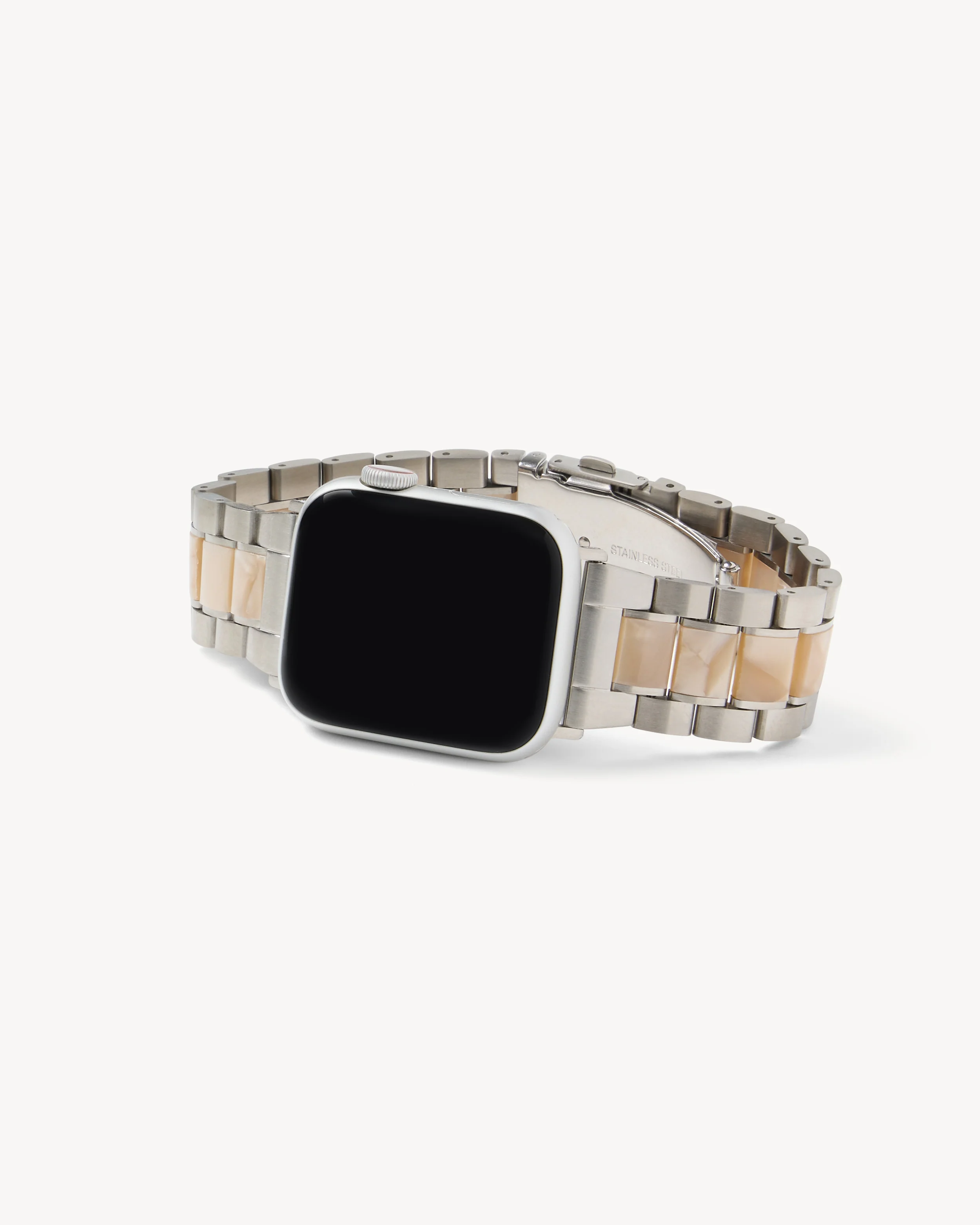 Boyfriend Apple Watch Band in Sand Shell - Image 2