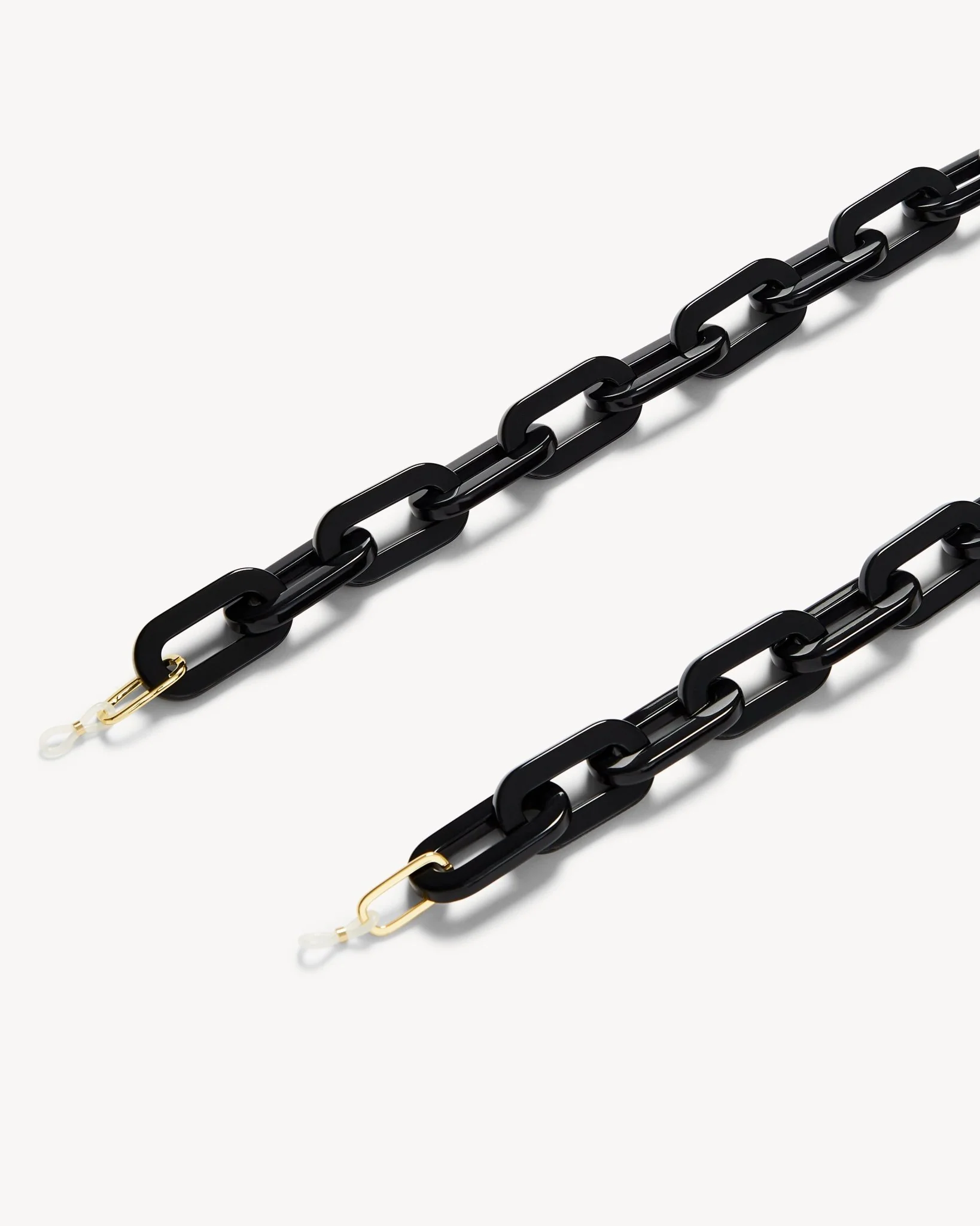 Chunky Sunglass Chain in Black - Image 2