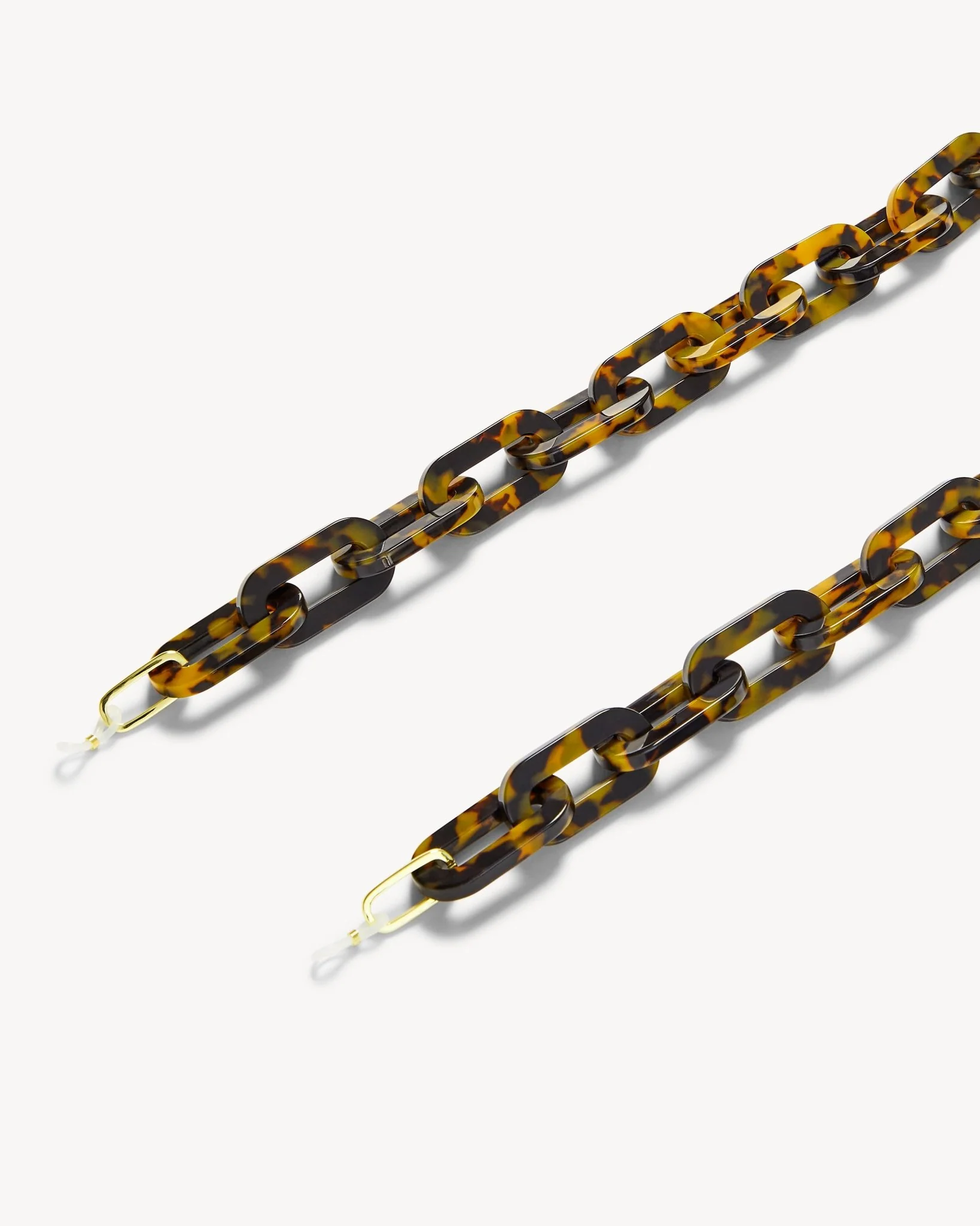 Chunky Sunglass Chain in Classic Tortoise - Image 2