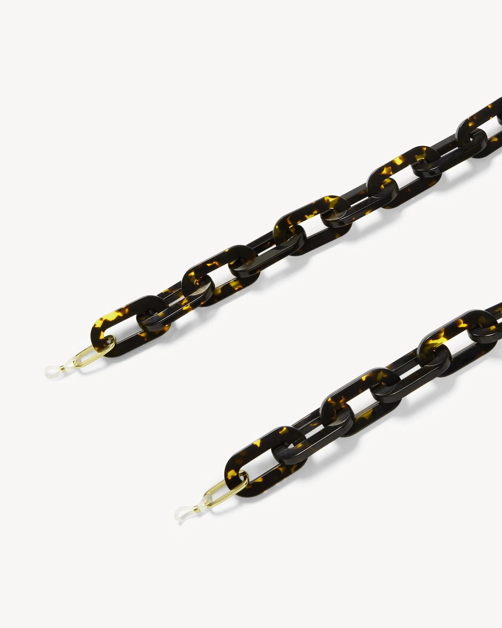 Chunky Sunglass Chain in Dark Tortoise - Image 2
