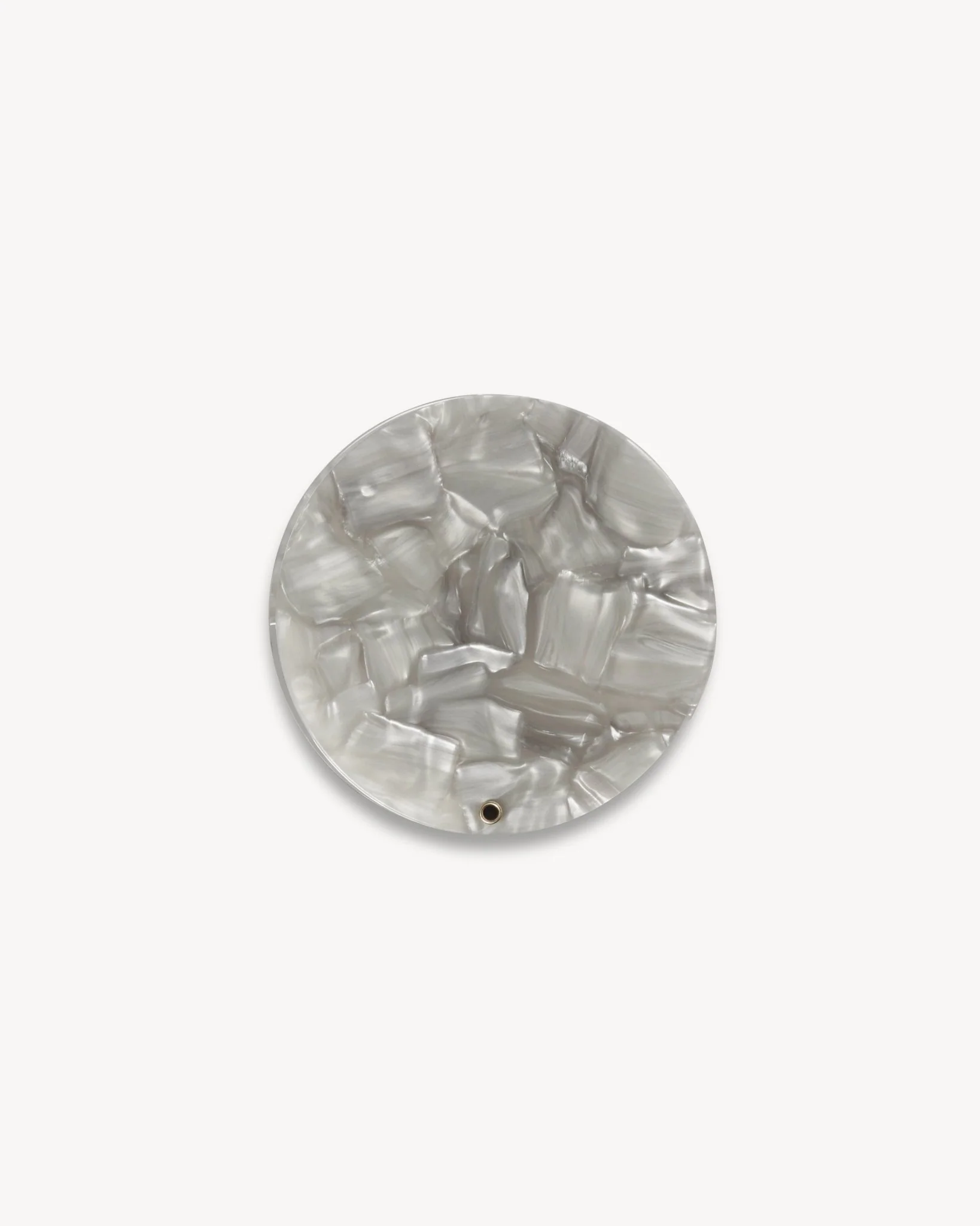 Circle Mirror in Grey Shell - Image 2