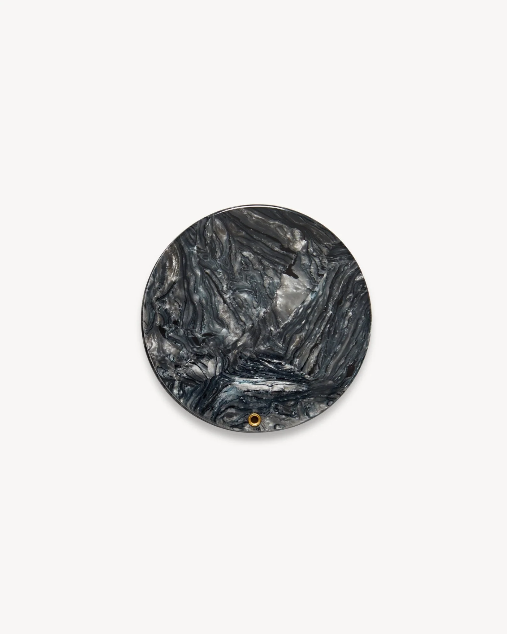 Circle Mirror in Obsidian - Image 2