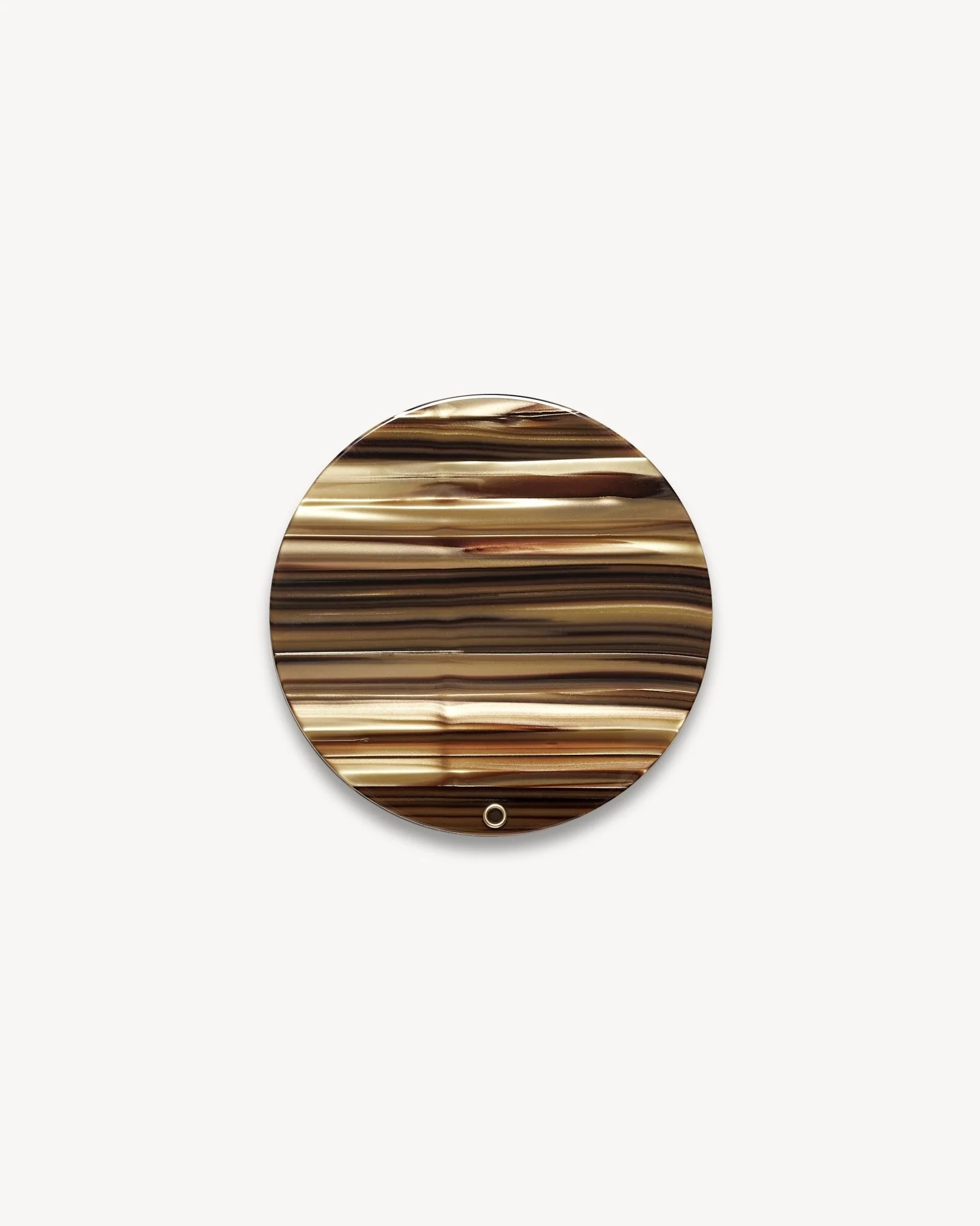 Circle Mirror in Tiger's Eye - Image 2