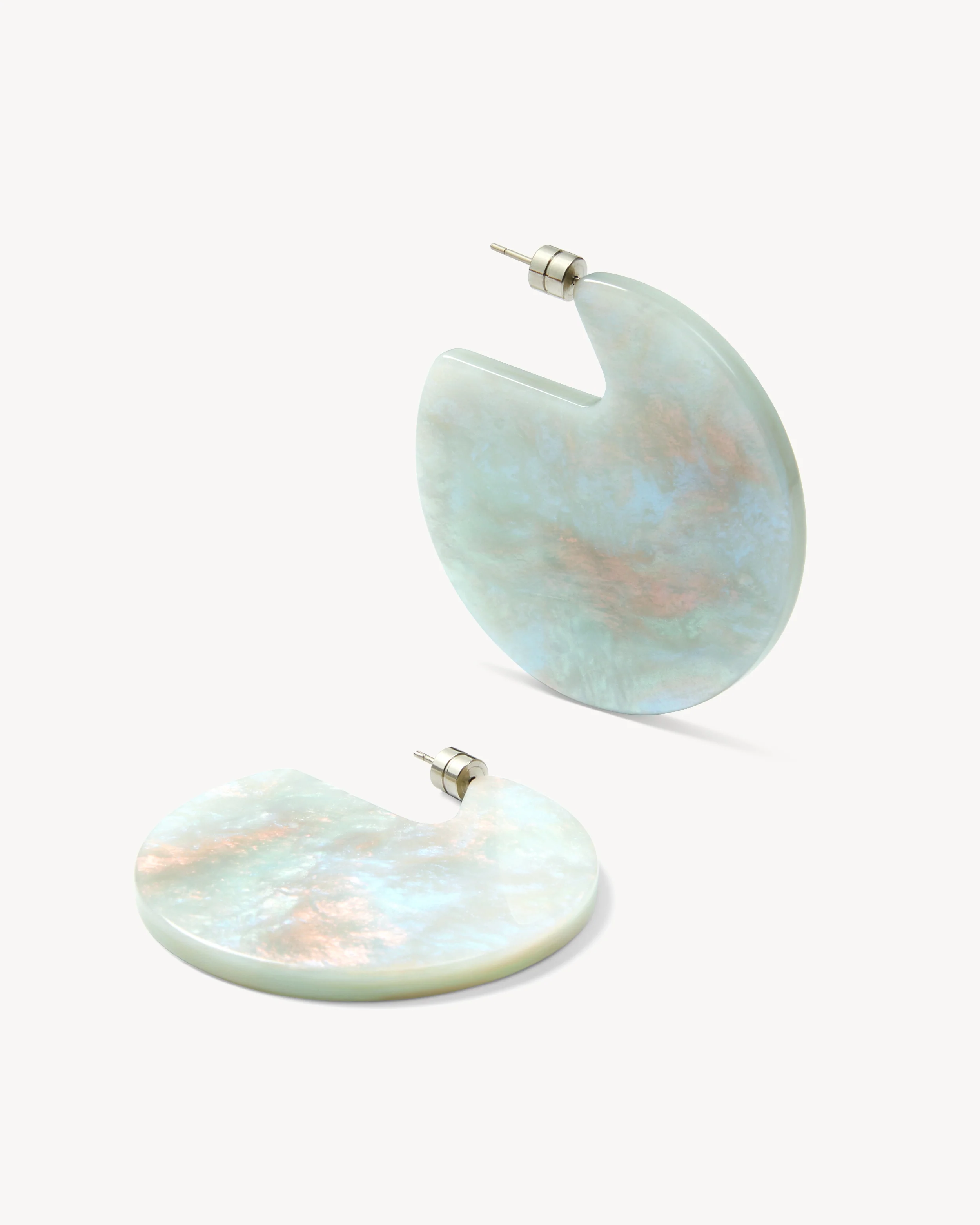 Clare Earrings in Astral Mint - Image 3