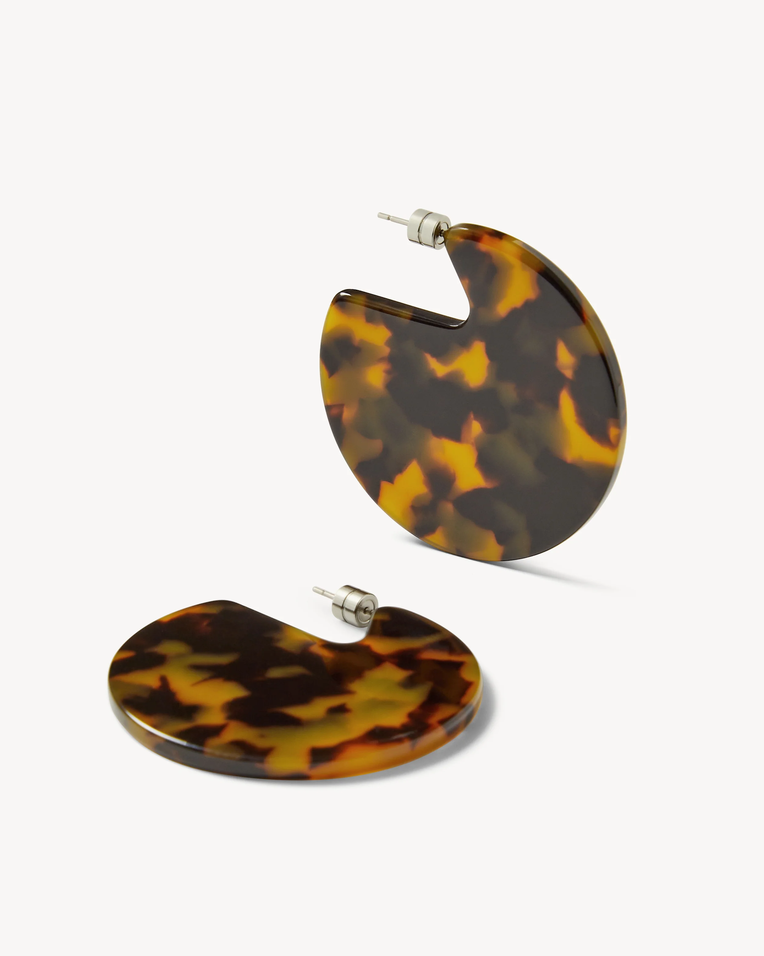 Clare Earrings in Classic Tortoise - Image 3
