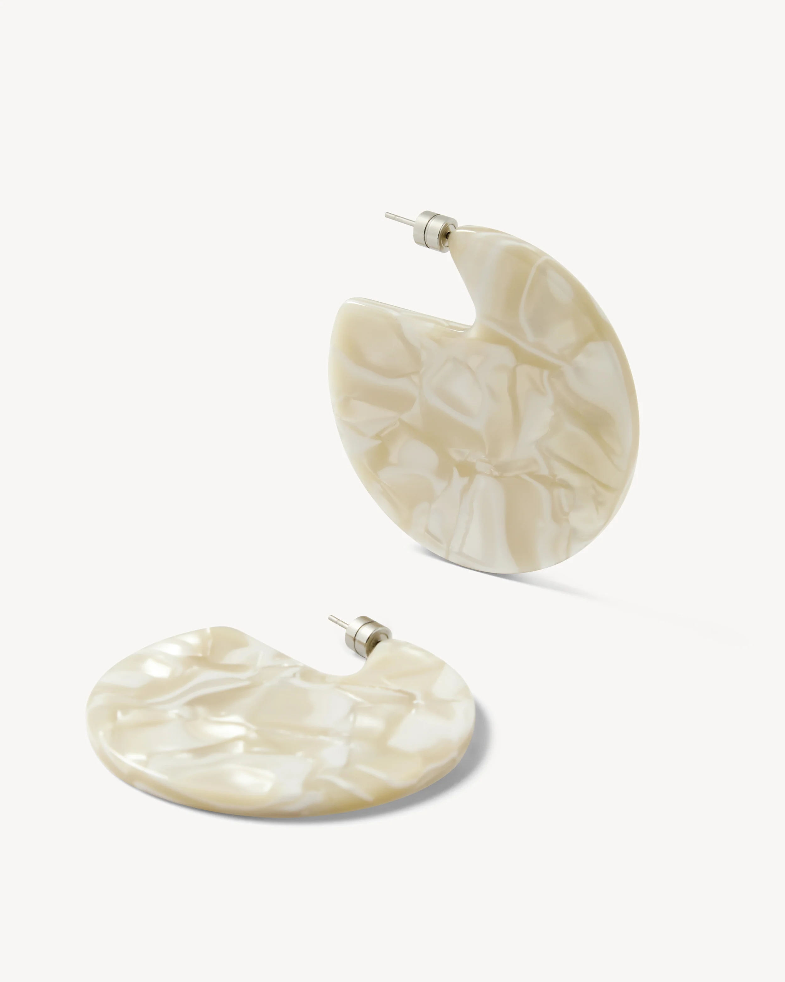 Clare Earrings in Ivory - Image 3