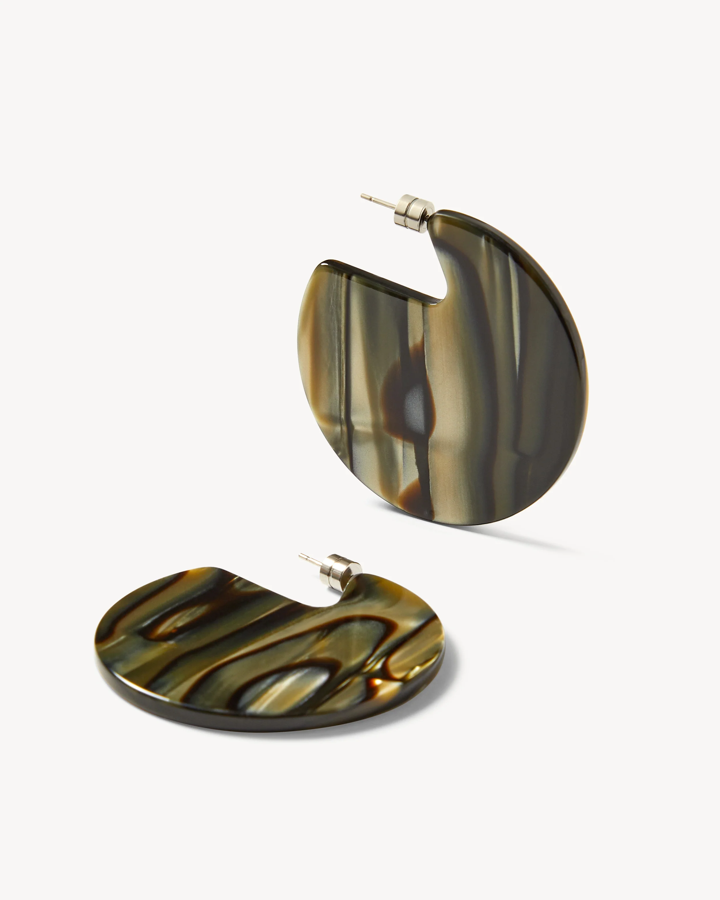 Clare Earrings in Midnight Horn - Image 3