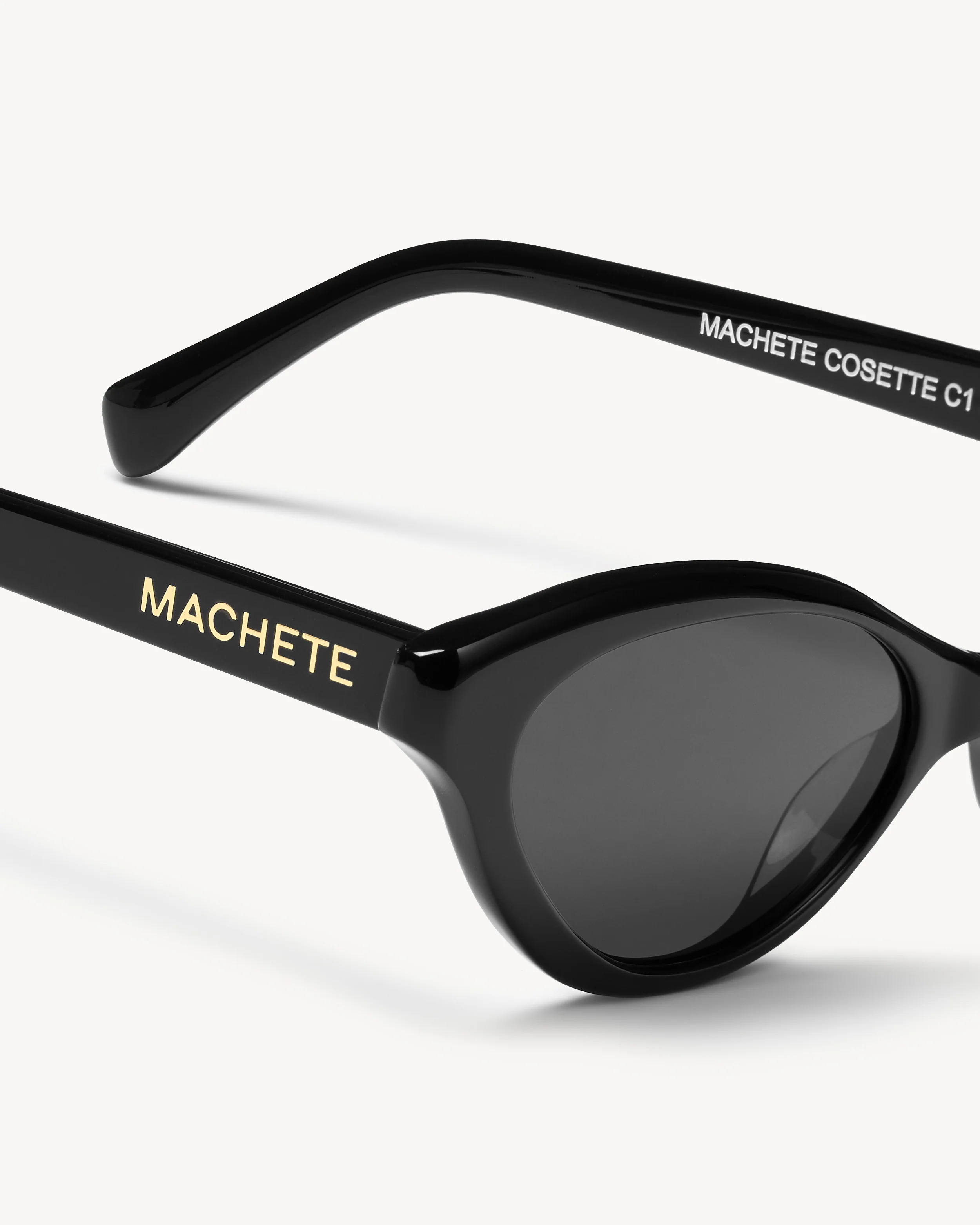 Cosette Sunglasses in Black - Image 2