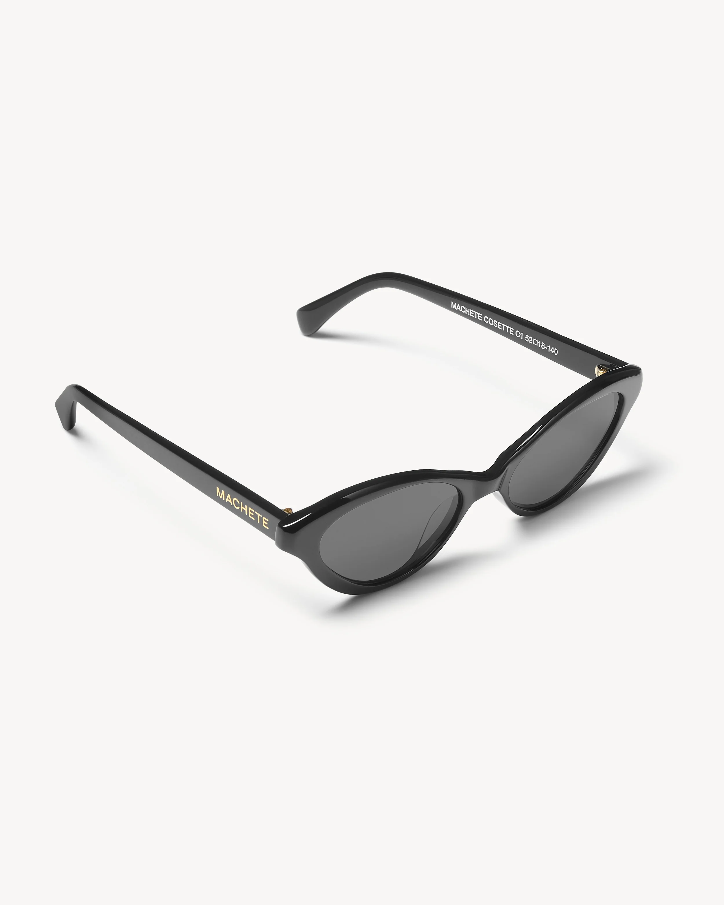 Cosette Sunglasses in Black - Image 3