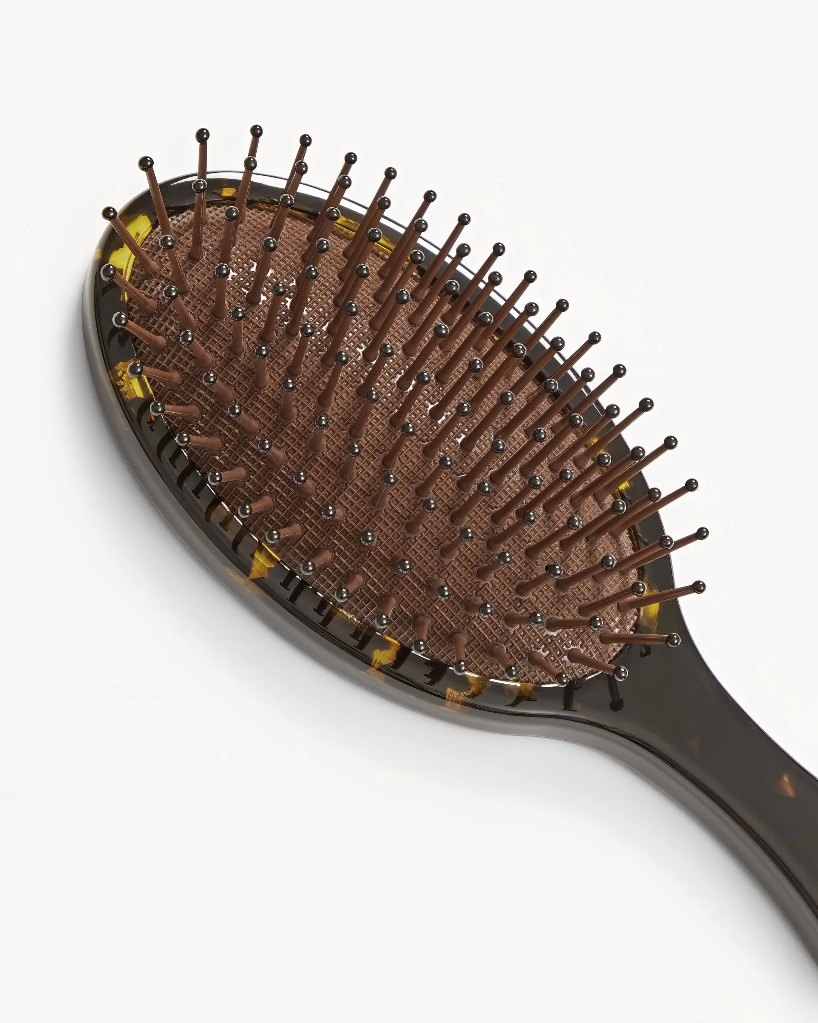 Everyday Detangling Hair Brush in Dark Tortoise - Image 3