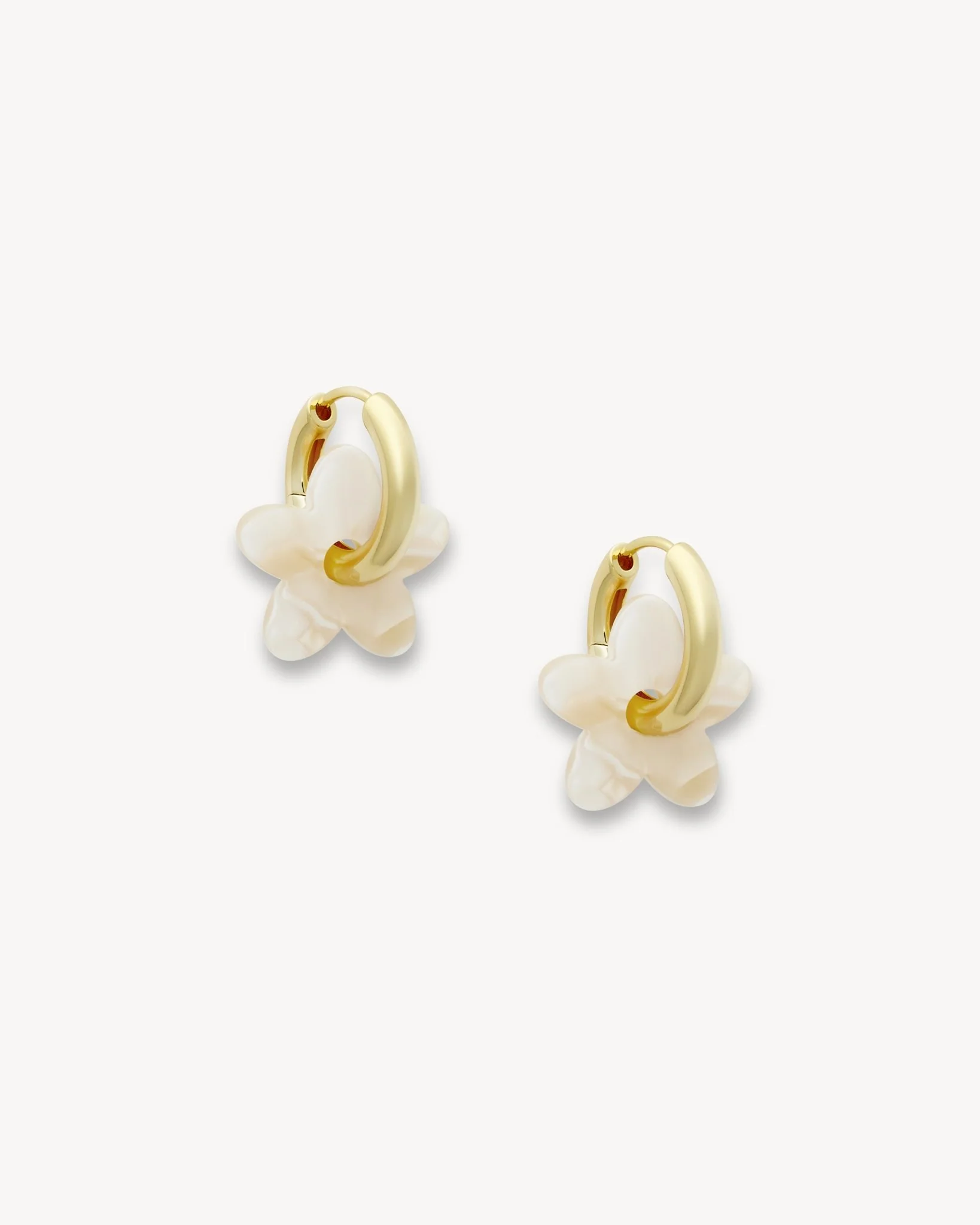 Petite Flower Charms in Ivory - Image 2