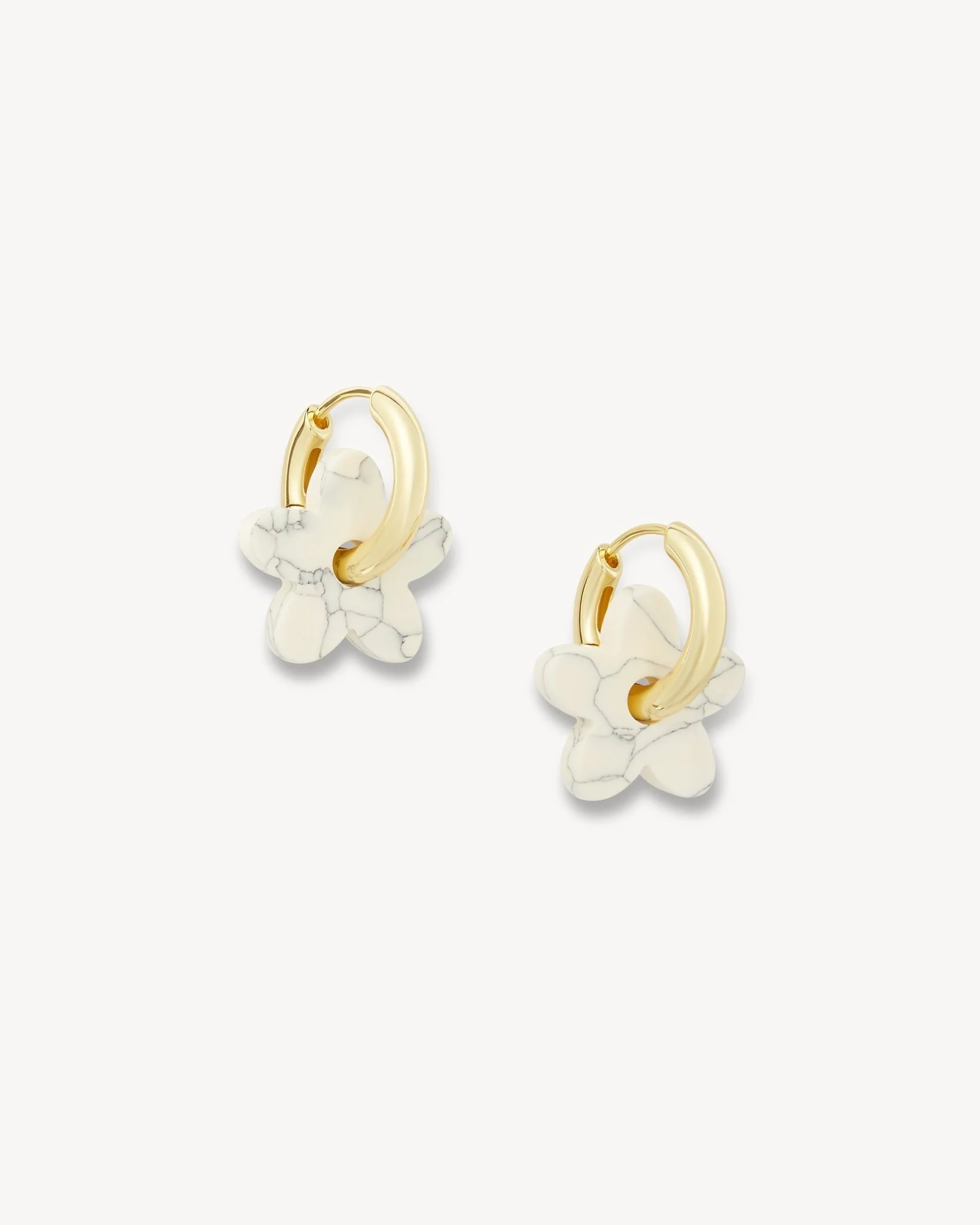 Petite Flower Charms in Marble - Image 2