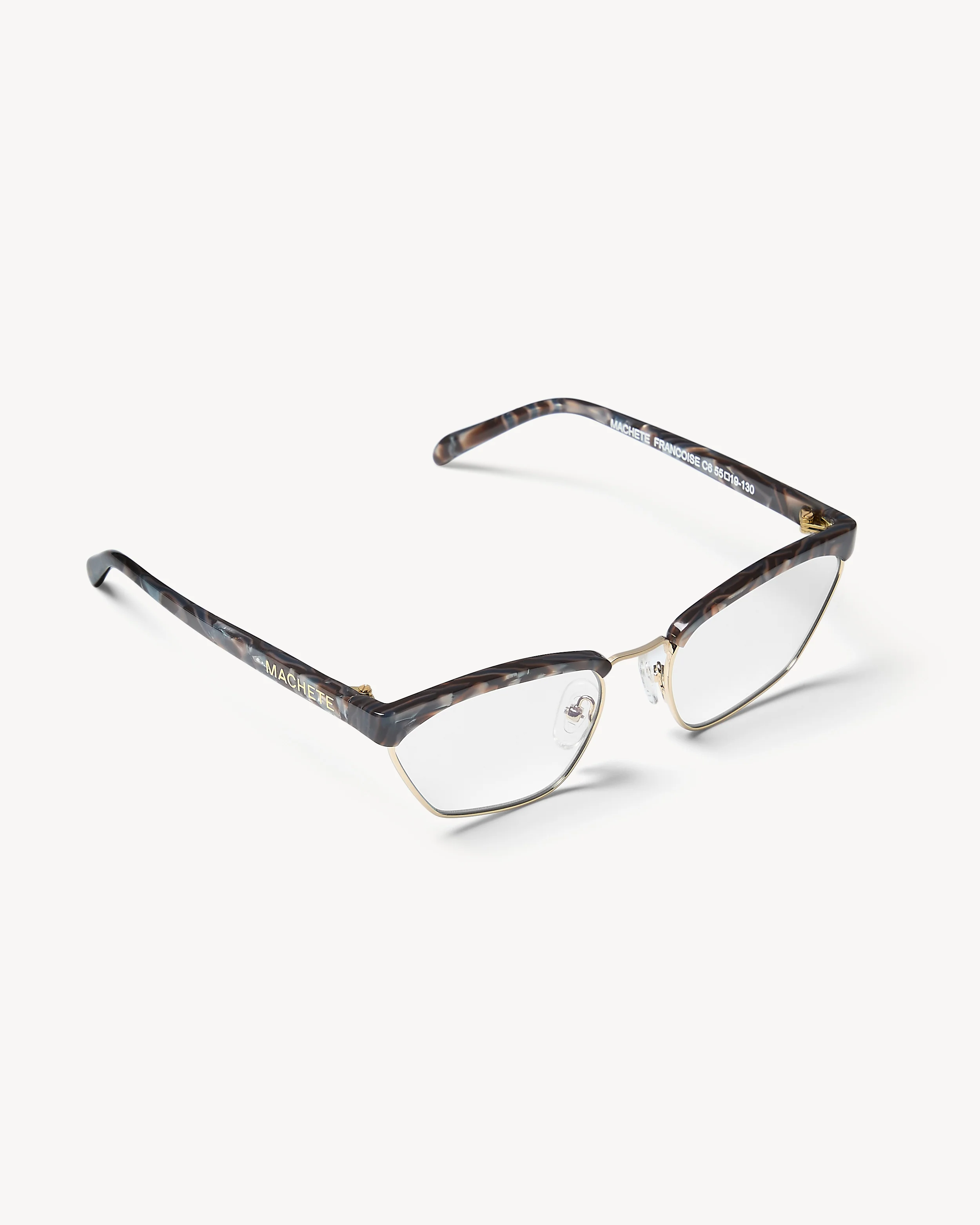 Francoise Frames in Blue Horn - Image 3