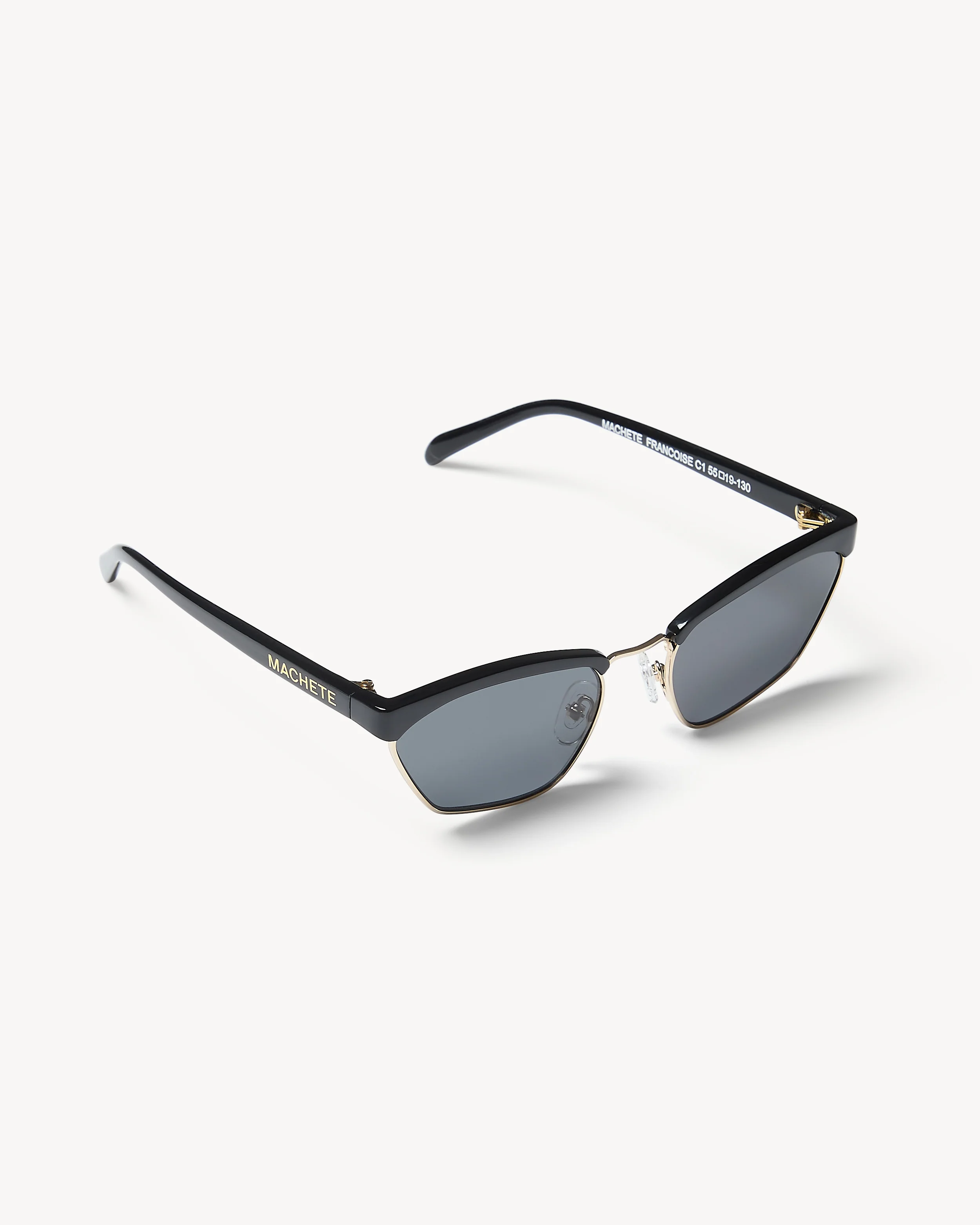 Francoise Sunglasses in Black - Image 3