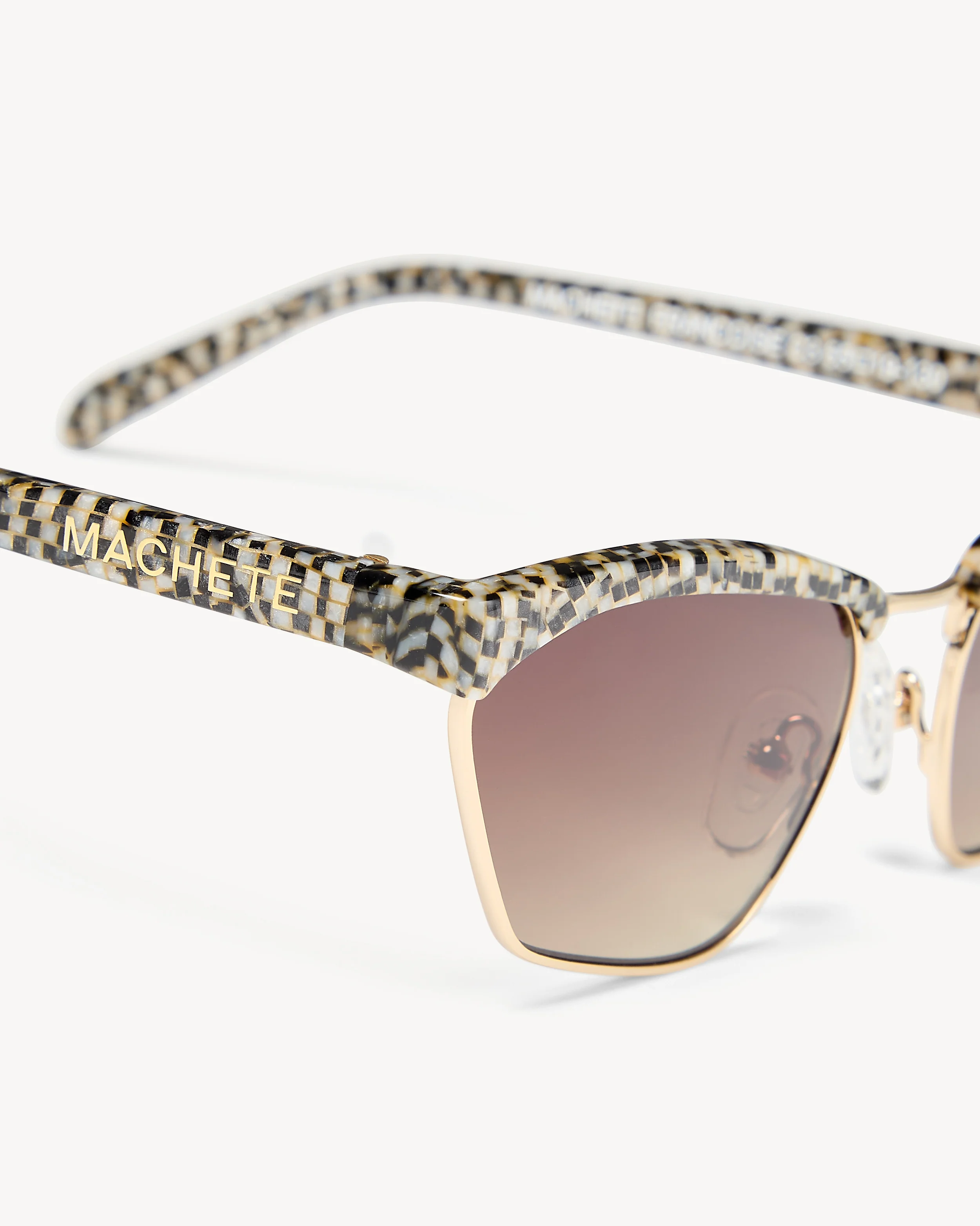 Francoise Sunglasses in Perle Noir - Image 2