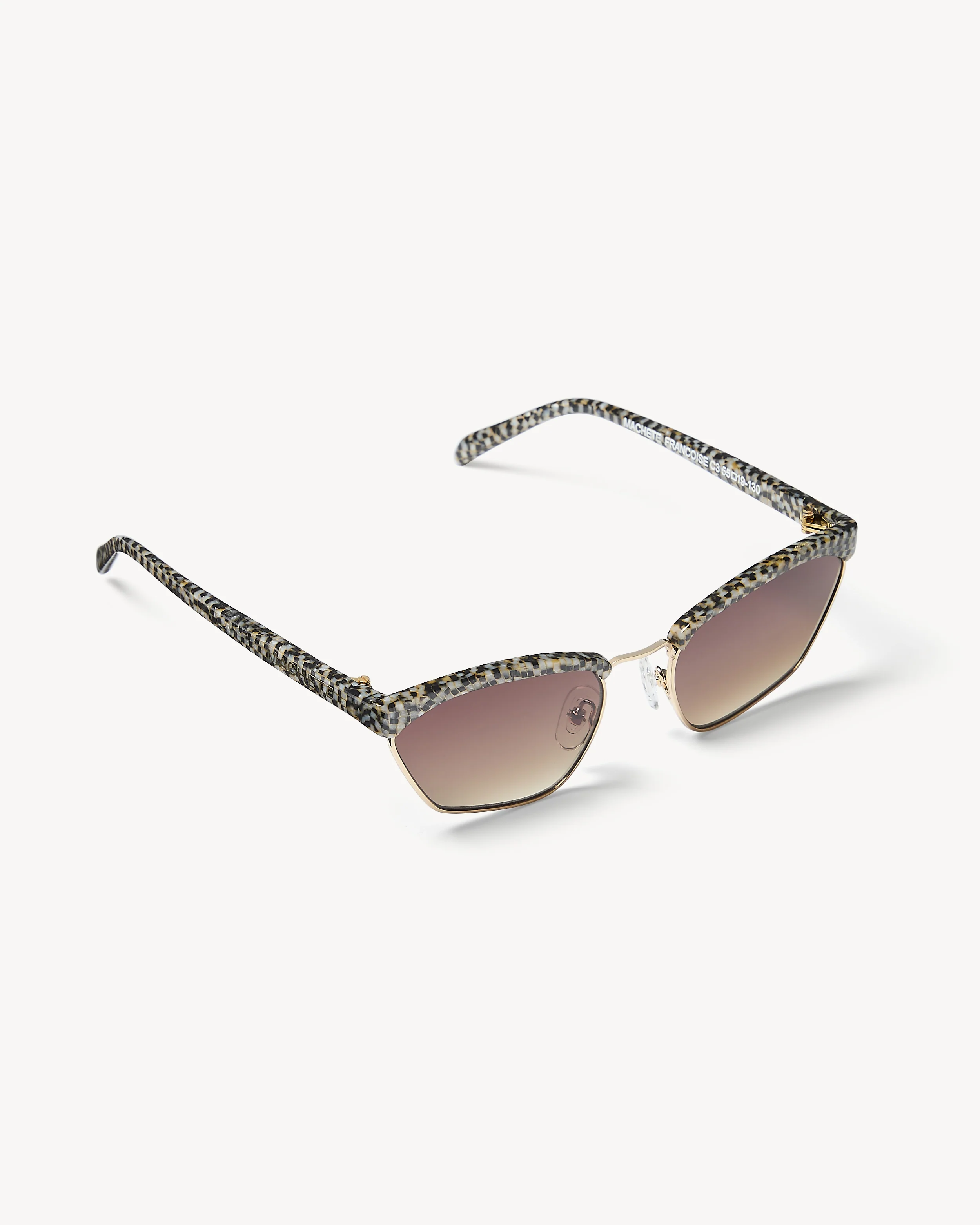 Francoise Sunglasses in Perle Noir - Image 3