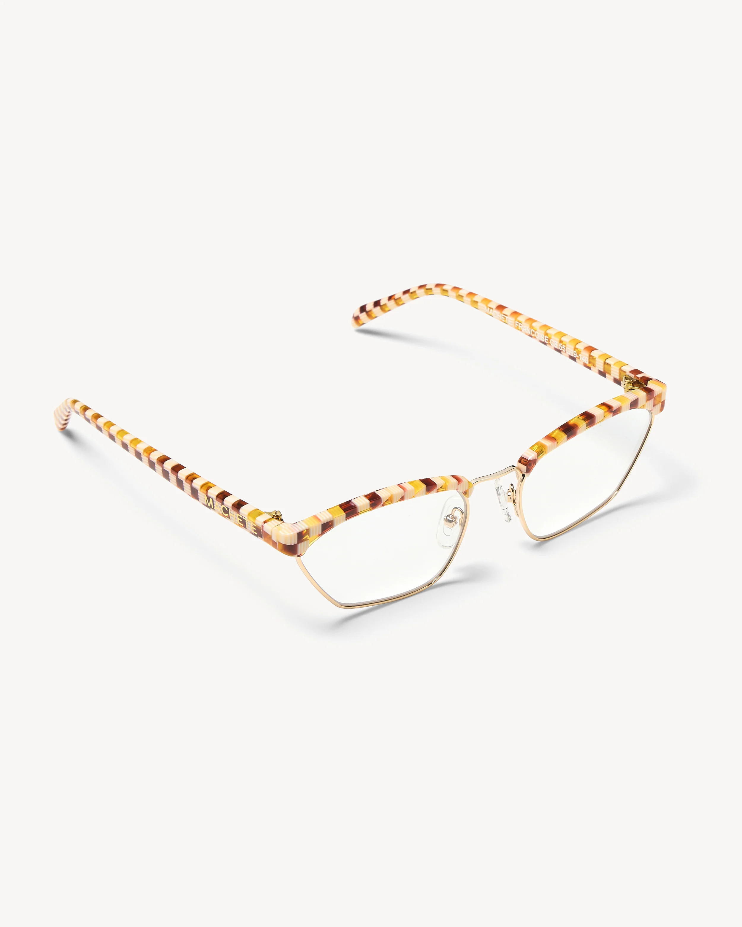Francoise Frames in Tortoise Checker - Image 3