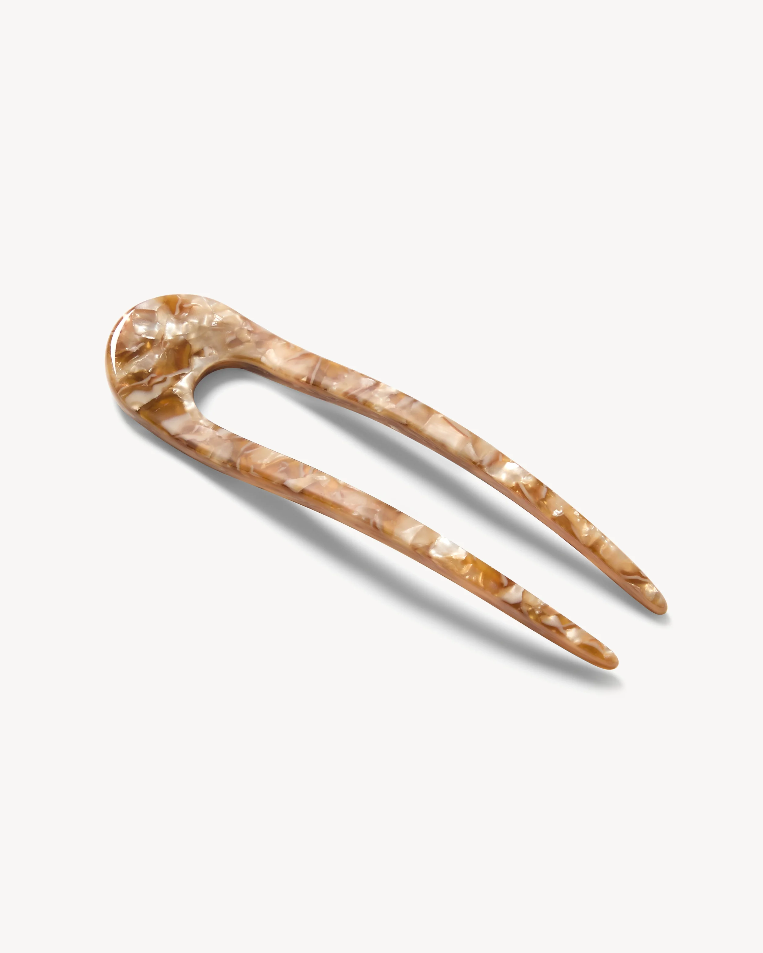 French Hair Pin in Baja Tortoise - Image 2