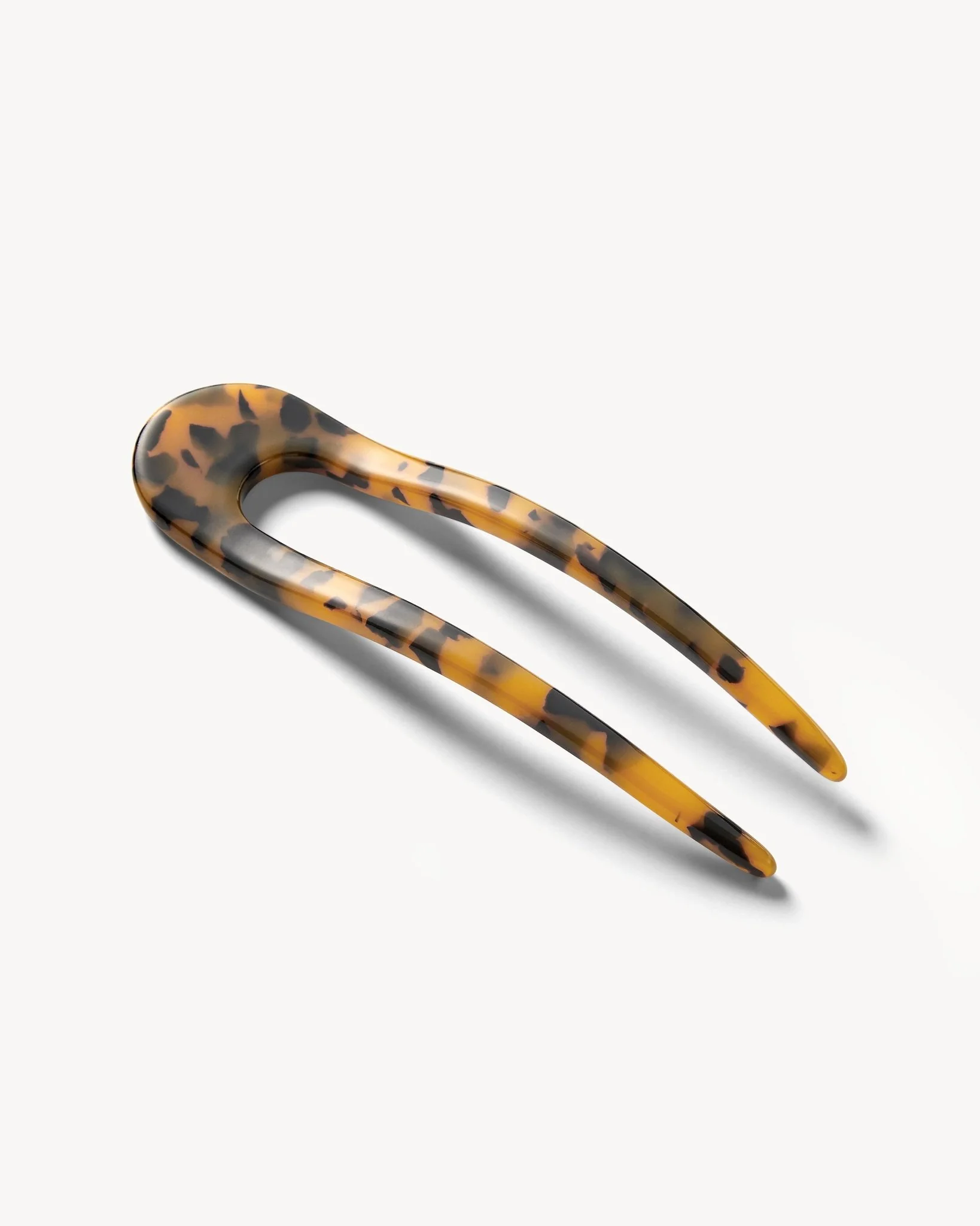 French Hair Pin in Classic Tortoise - Image 3