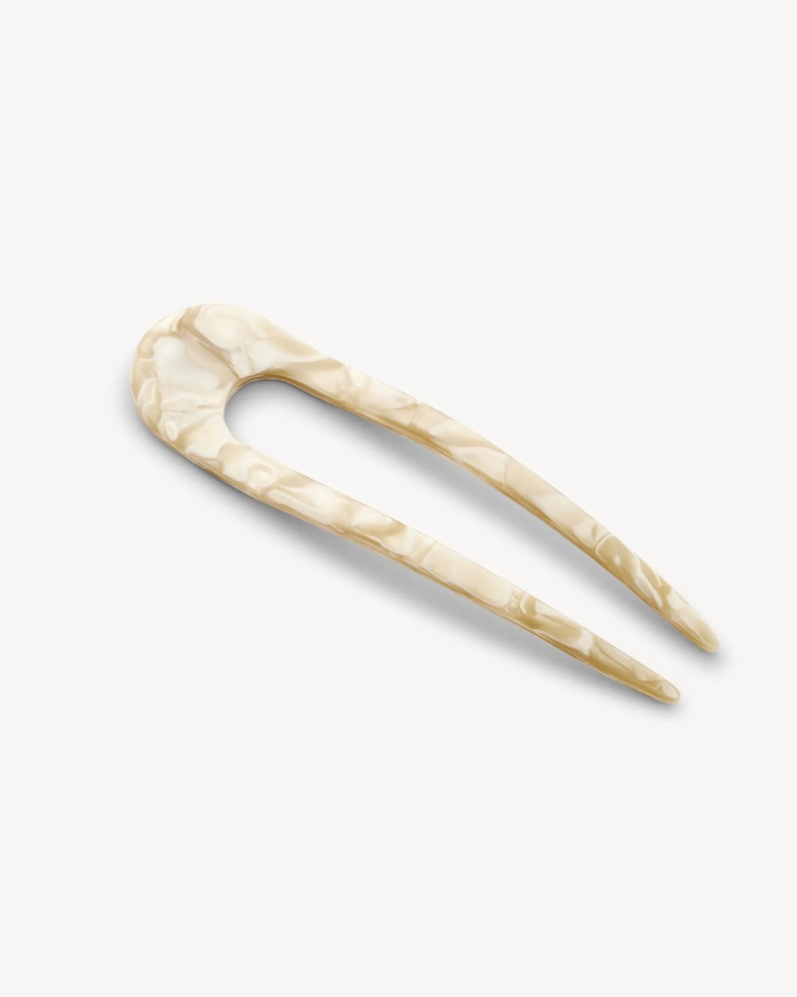 French Hair Pin in Ivory - Image 2