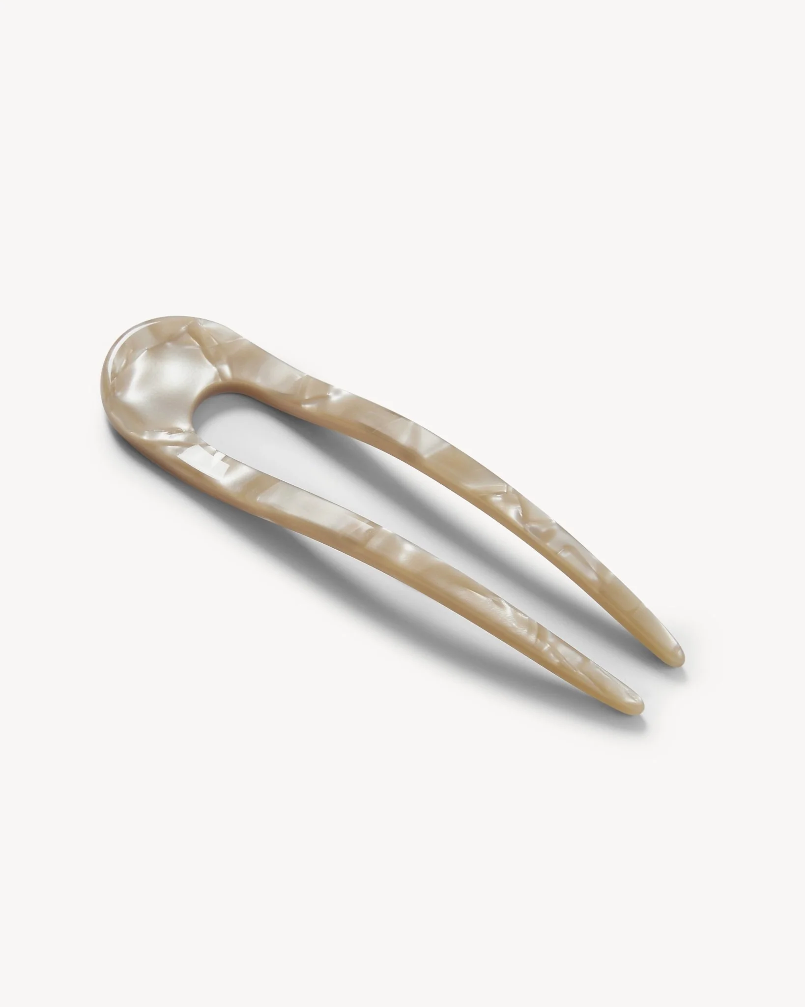 French Hair Pin in Sand Shell - Image 3