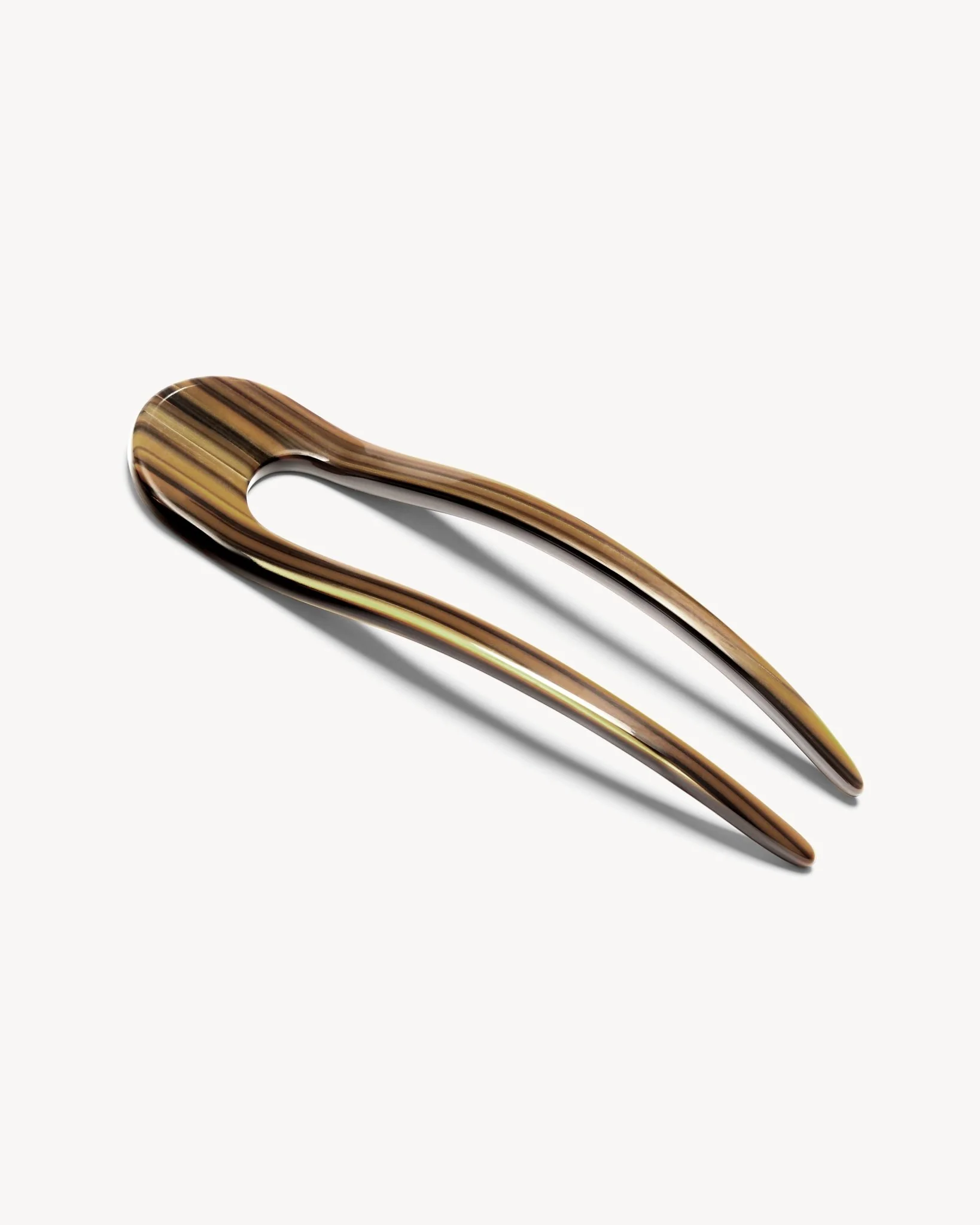 French Hair Pin in Tiger's Eye - Image 3