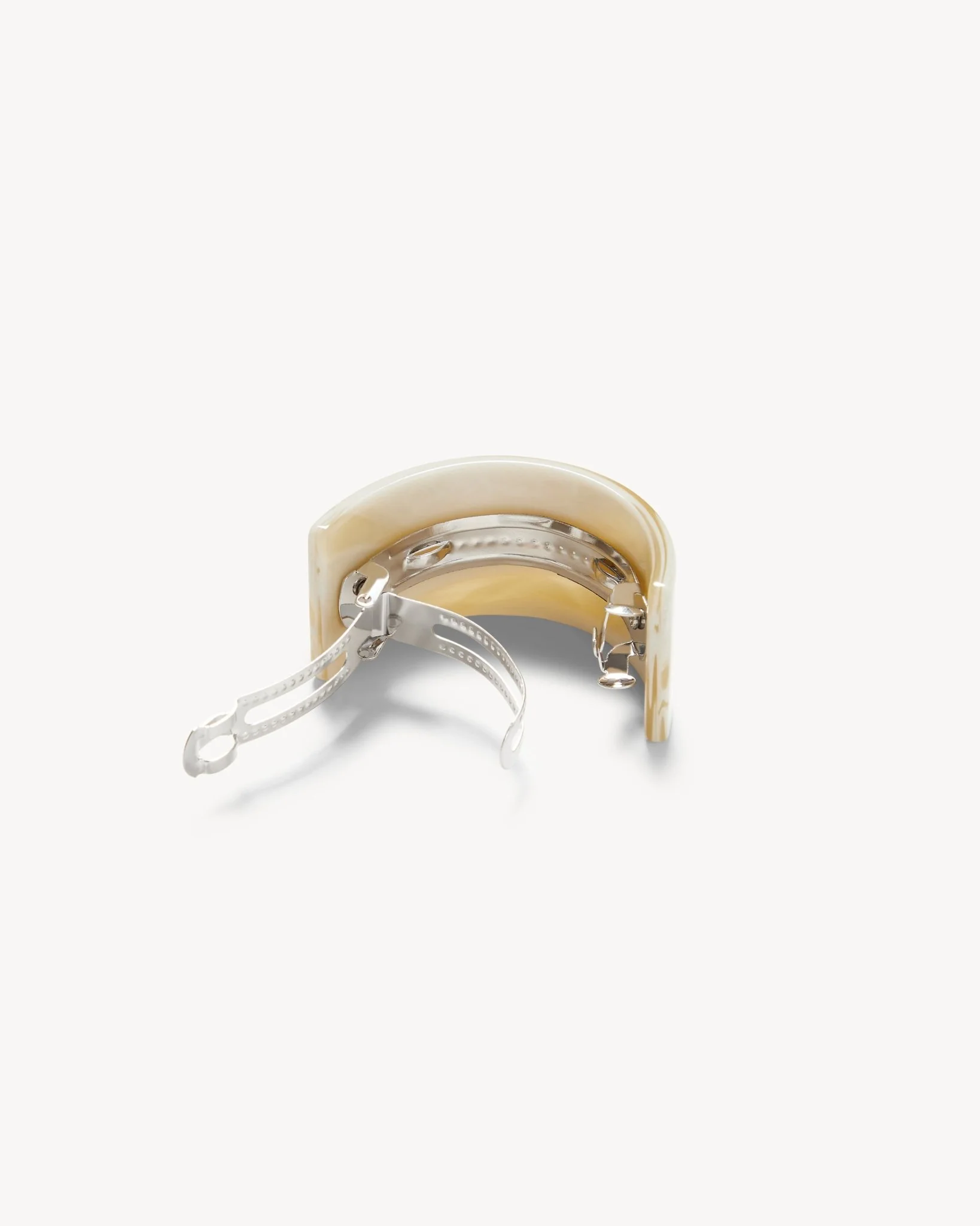French Pony Barrette in Alabaster - Image 2