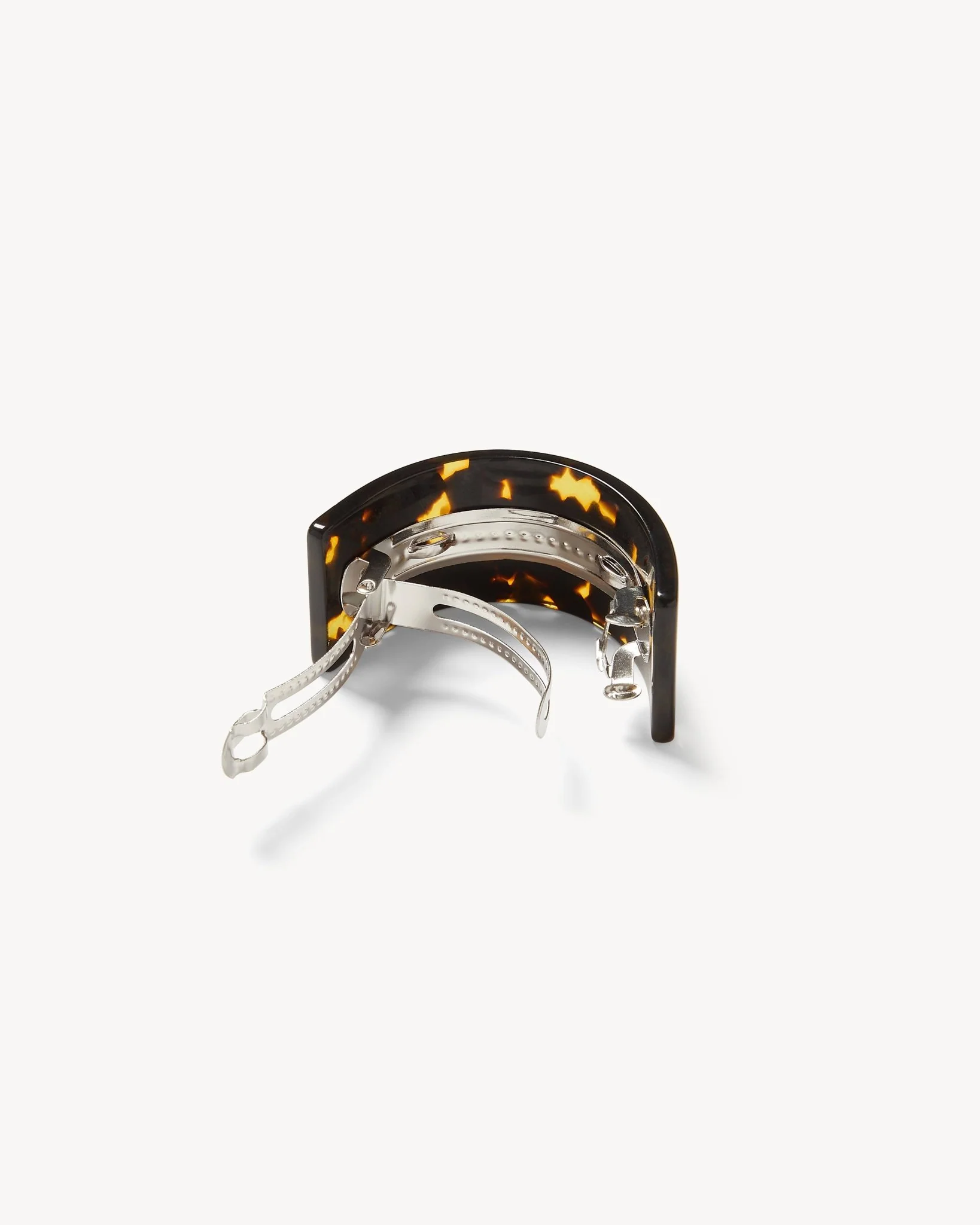 French Pony Barrette in Dark Tortoise - Image 2