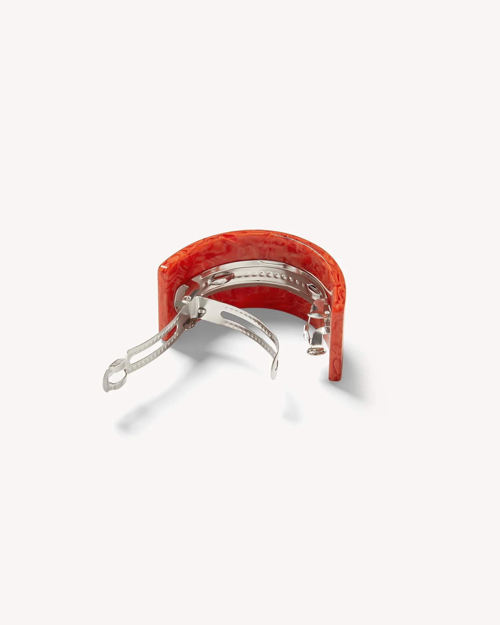 French Pony Barrette in Poppy - Image 2