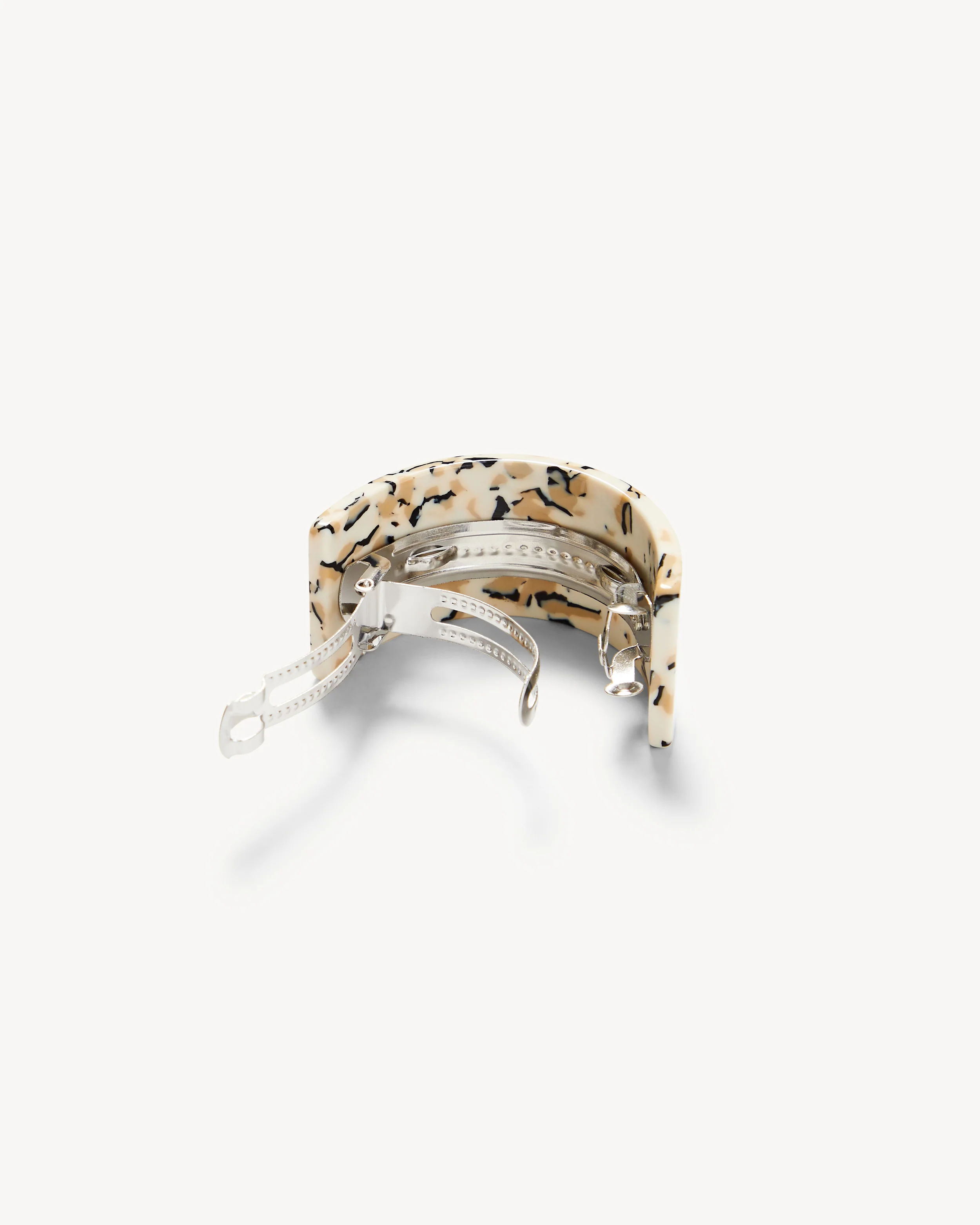 French Pony Barrette in Terrazzo - Image 2