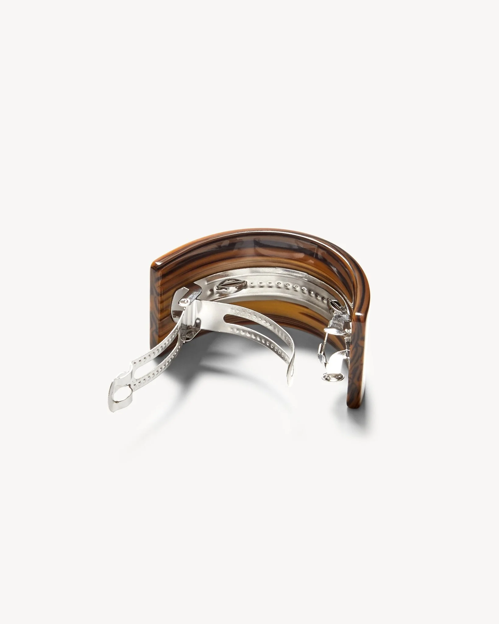 French Pony Barrette in Tiger’s Eye - Image 2