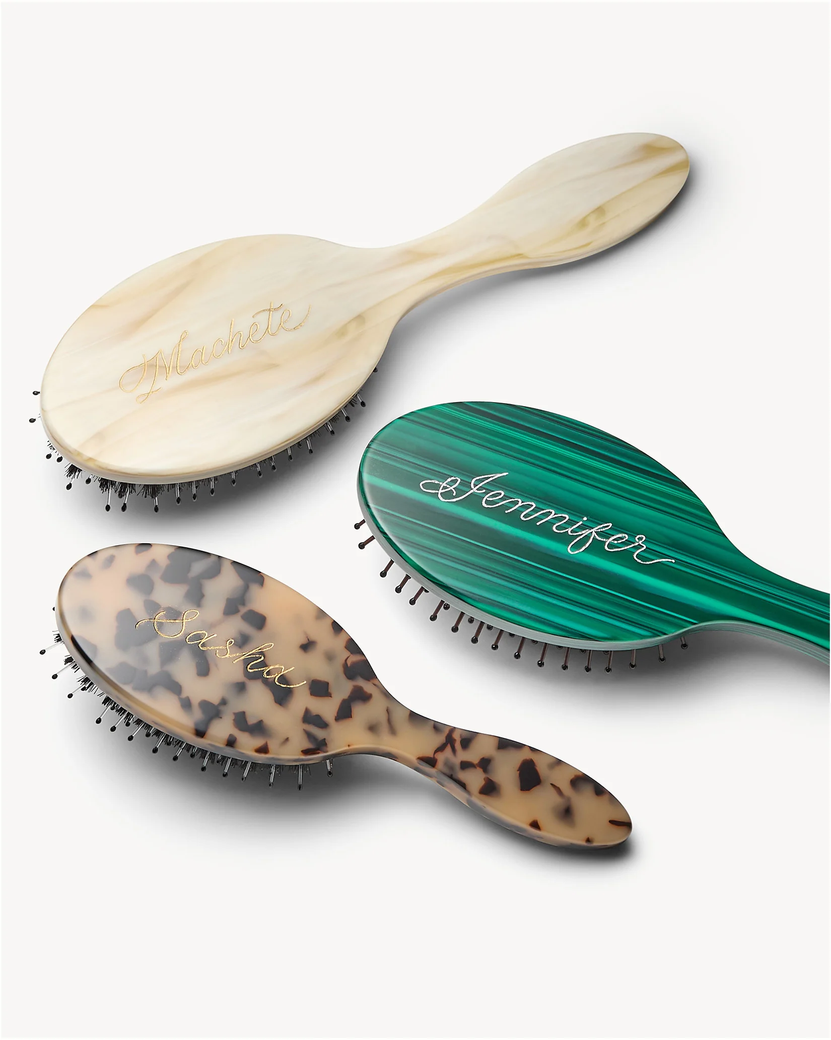 Everyday Detangling Hair Brush in Dark Tortoise - Image 5