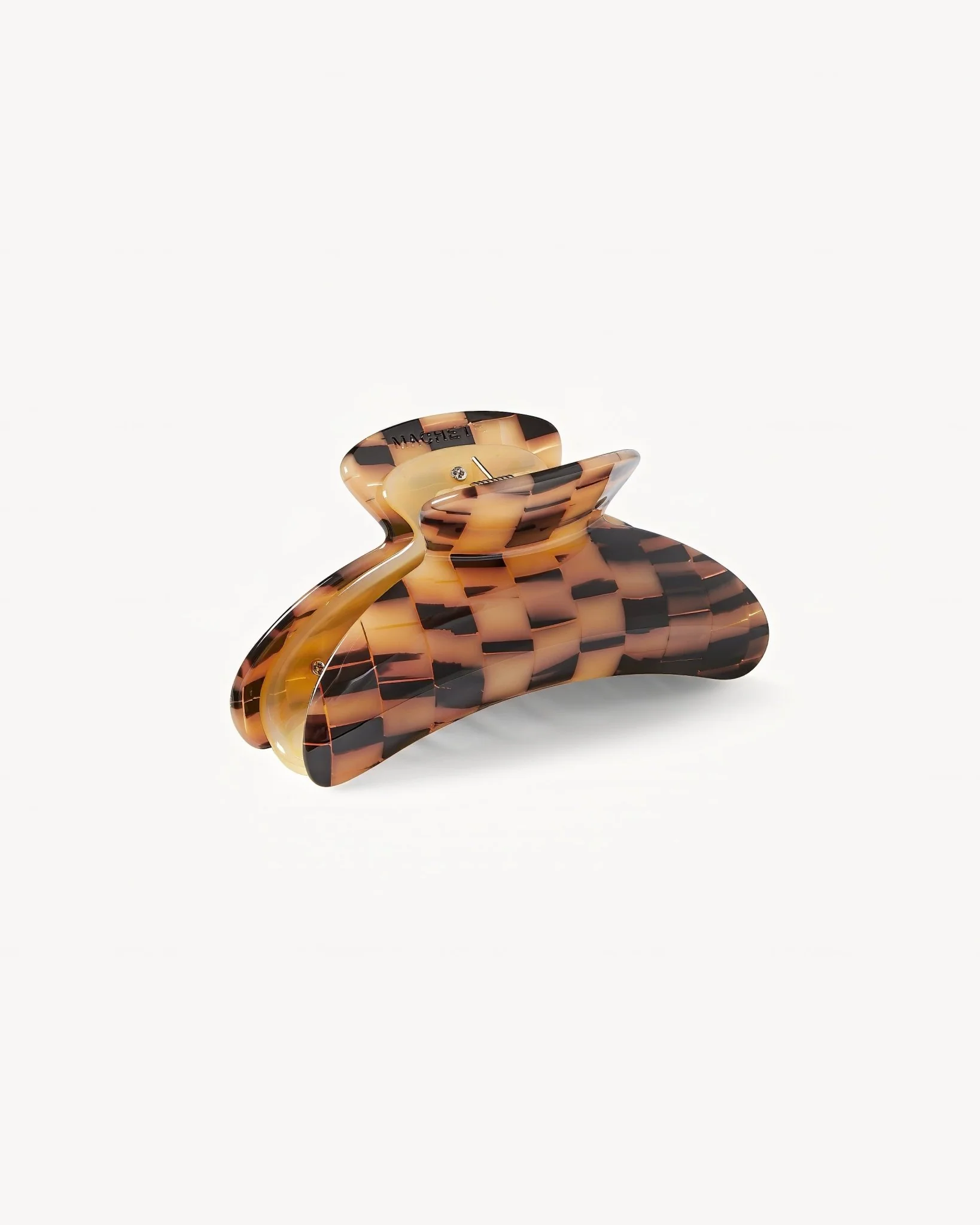 Grande Heirloom Claw in Blonde Checker - Image 2