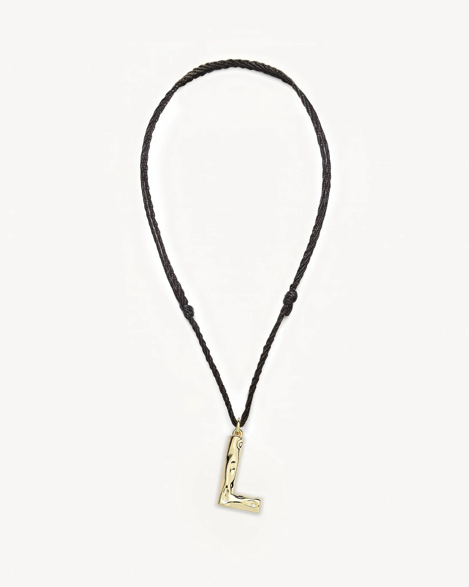 Grande Monogram Necklace in Gold - Image 12