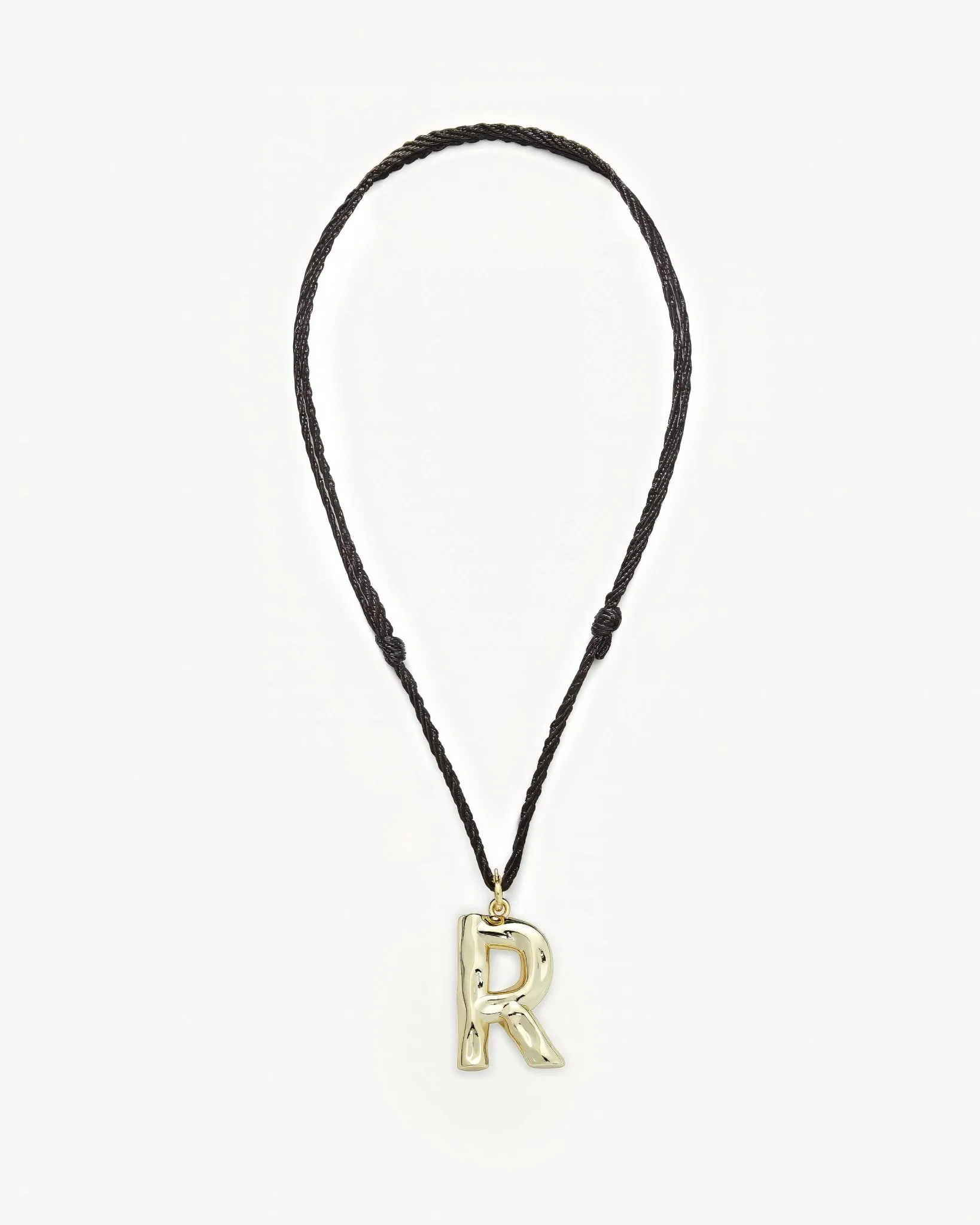 Grande Monogram Necklace in Gold - Image 14