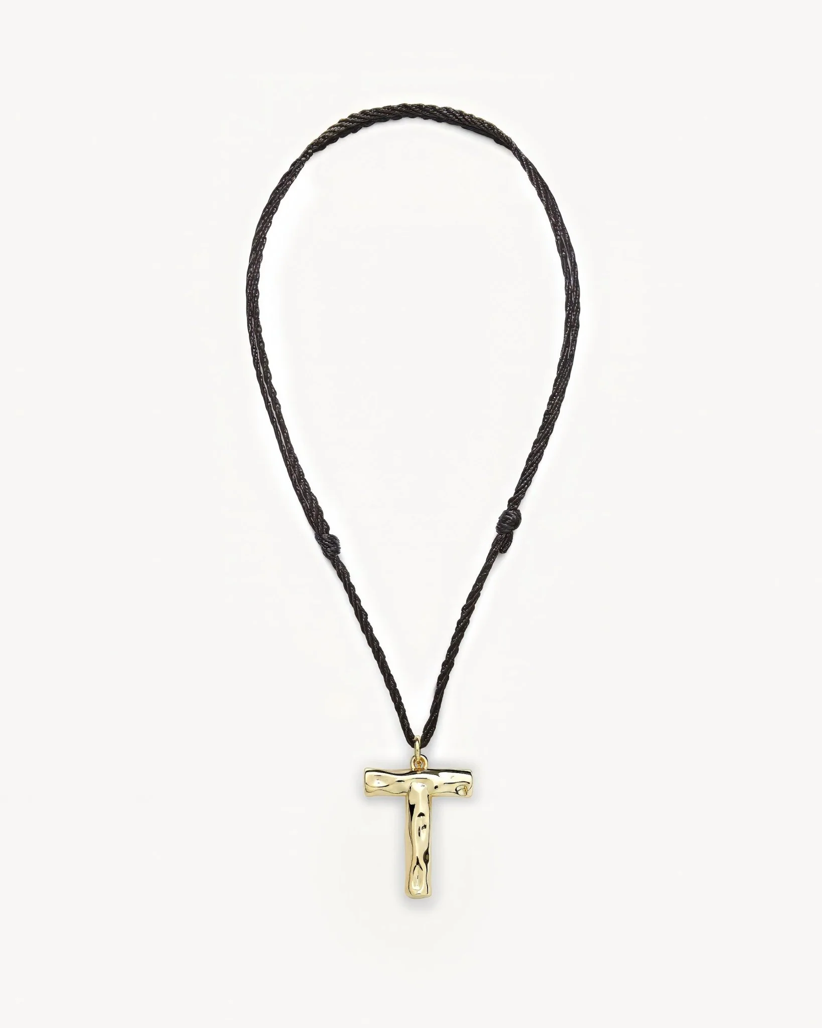 Grande Monogram Necklace in Gold - Image 16