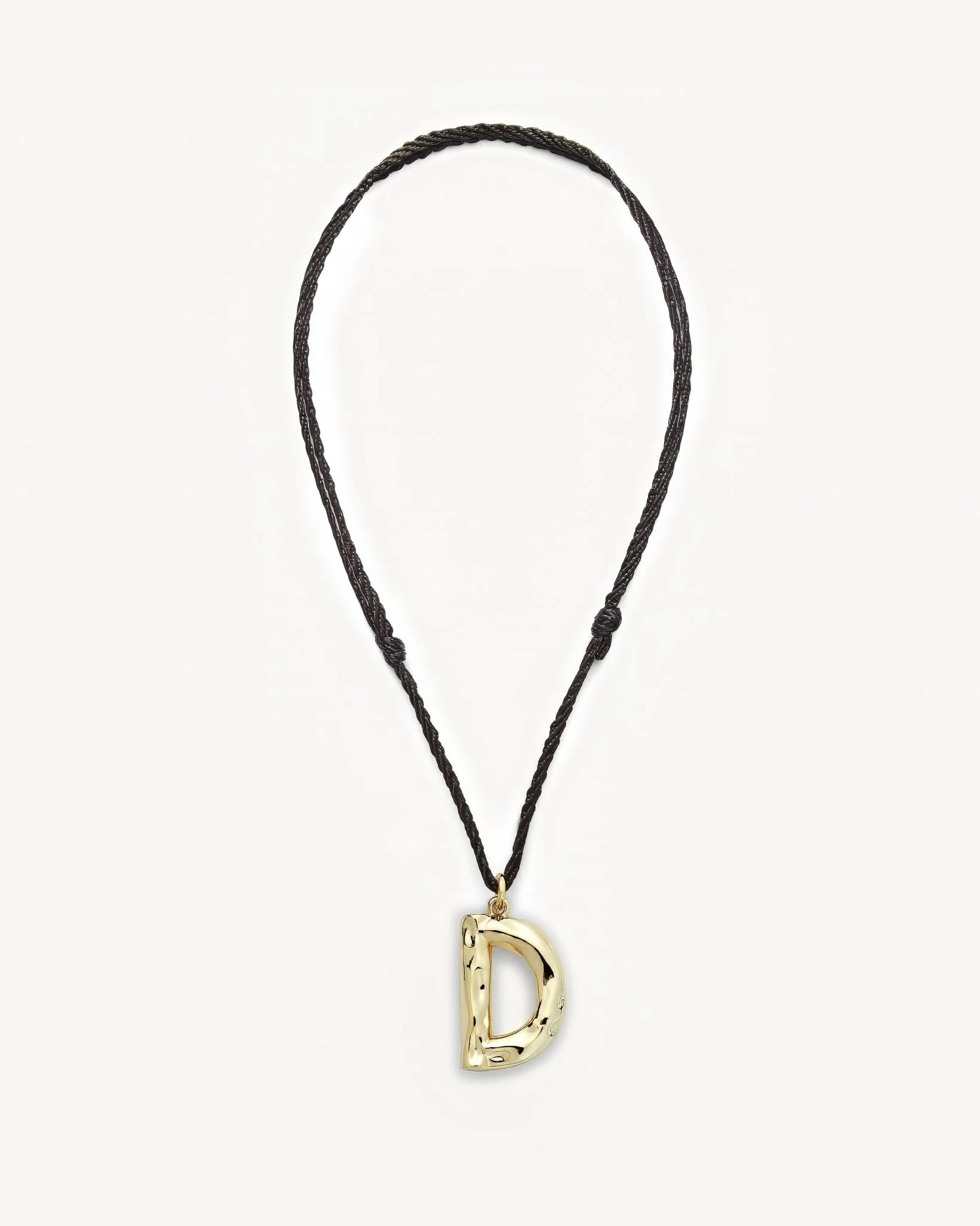 Grande Monogram Necklace in Gold - Image 7