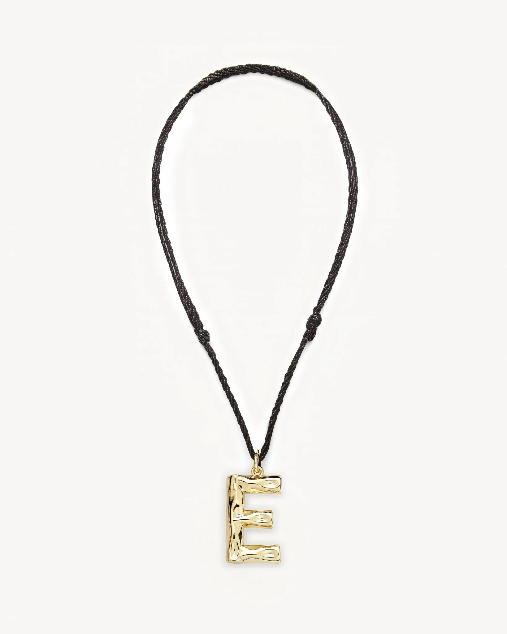 Grande Monogram Necklace in Gold - Image 8