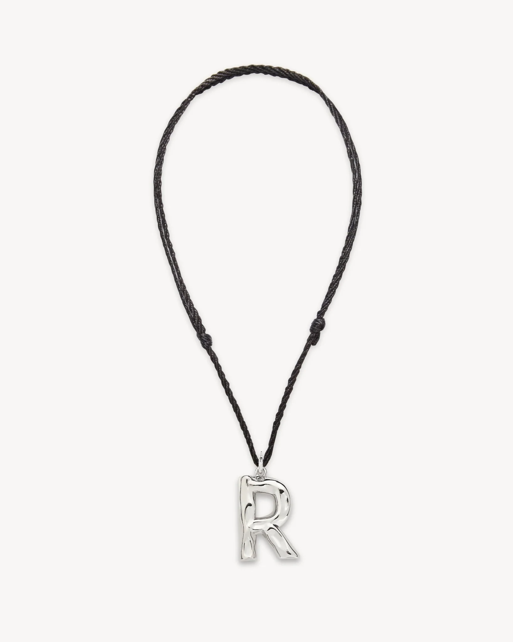 Grande Monogram Necklace in Silver - Image 13