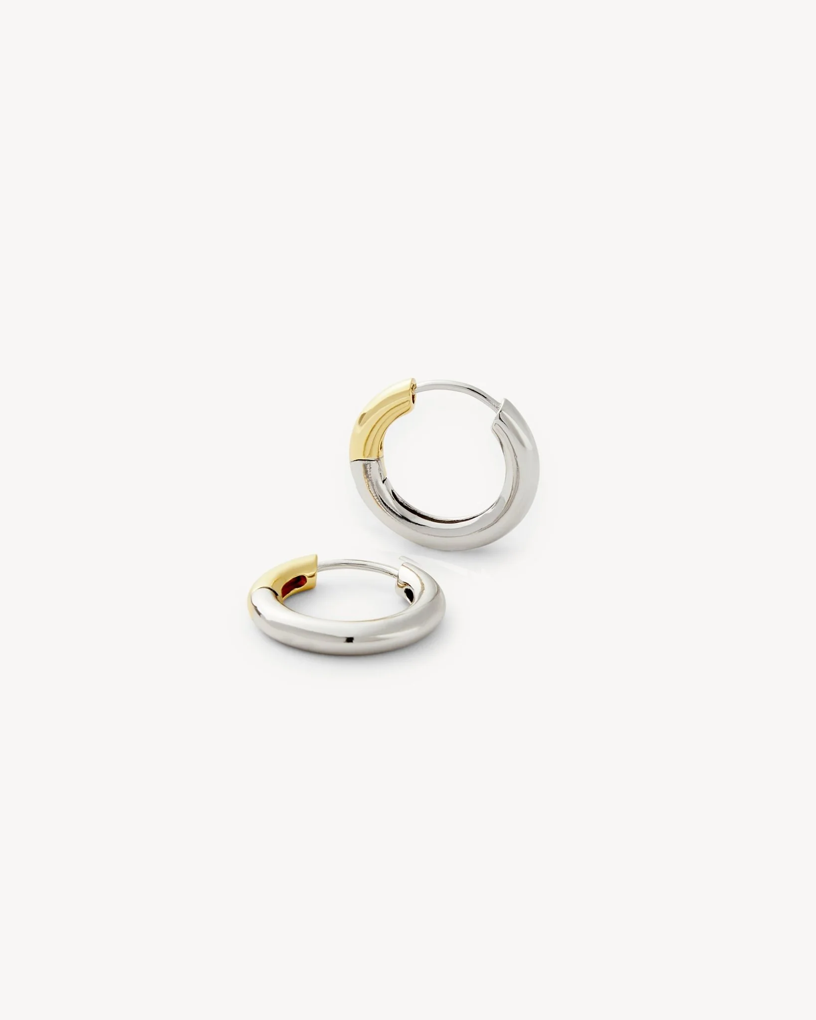 Petite Hoops in 3/4 Silver - Image 3
