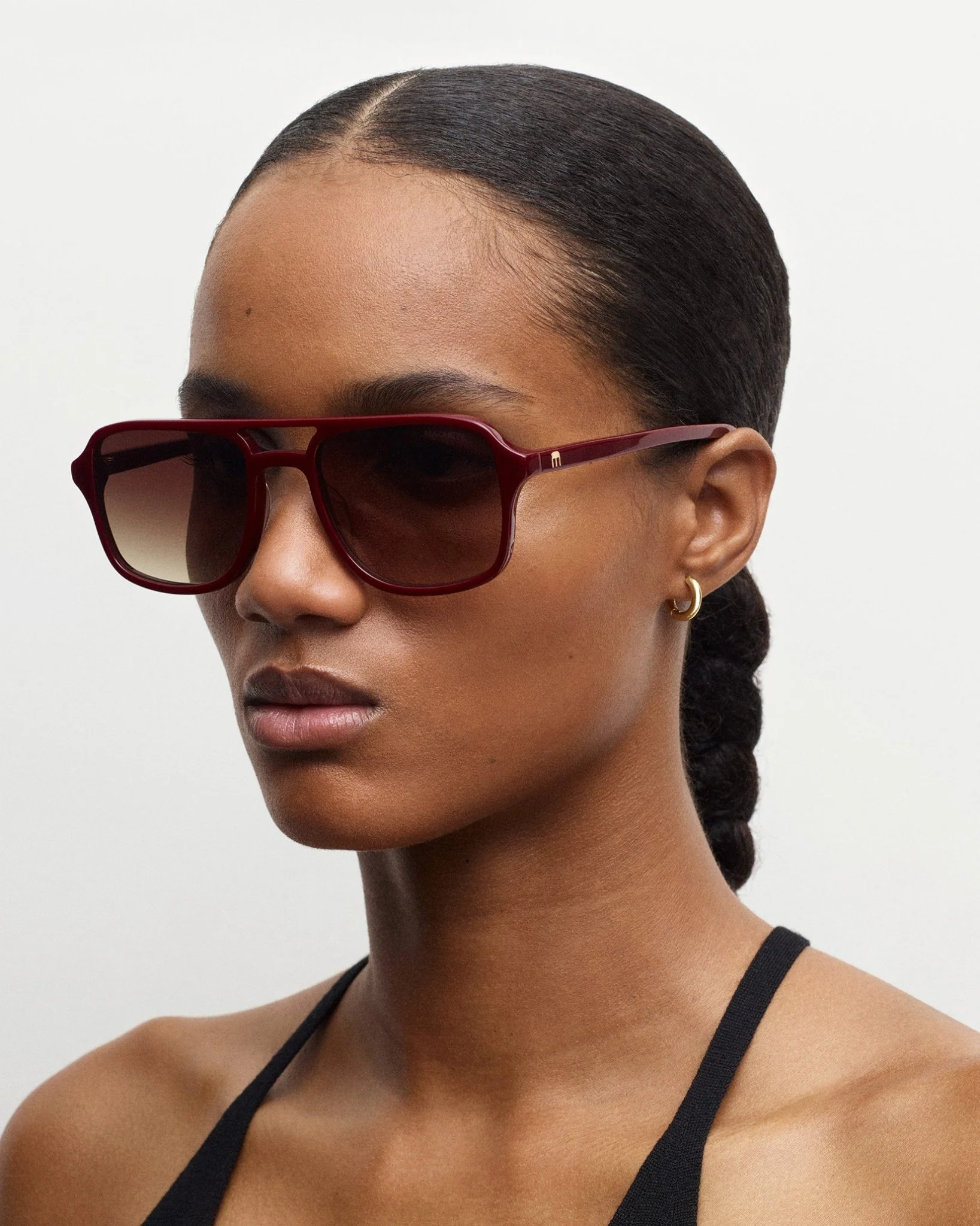 Jane Sunglasses in Oxblood - Image 2