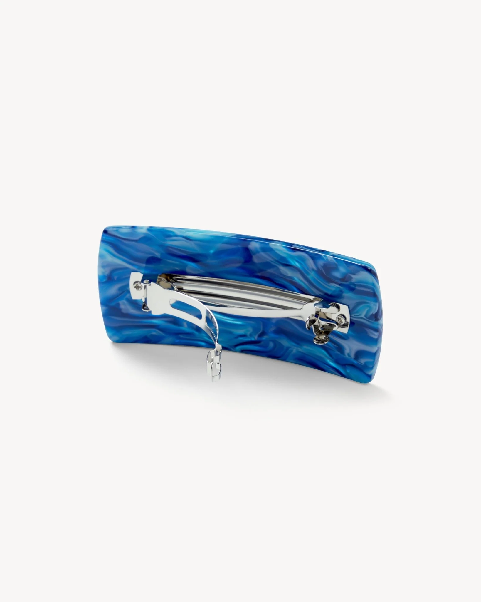 Jumbo Box Barrette in Capri - Image 2